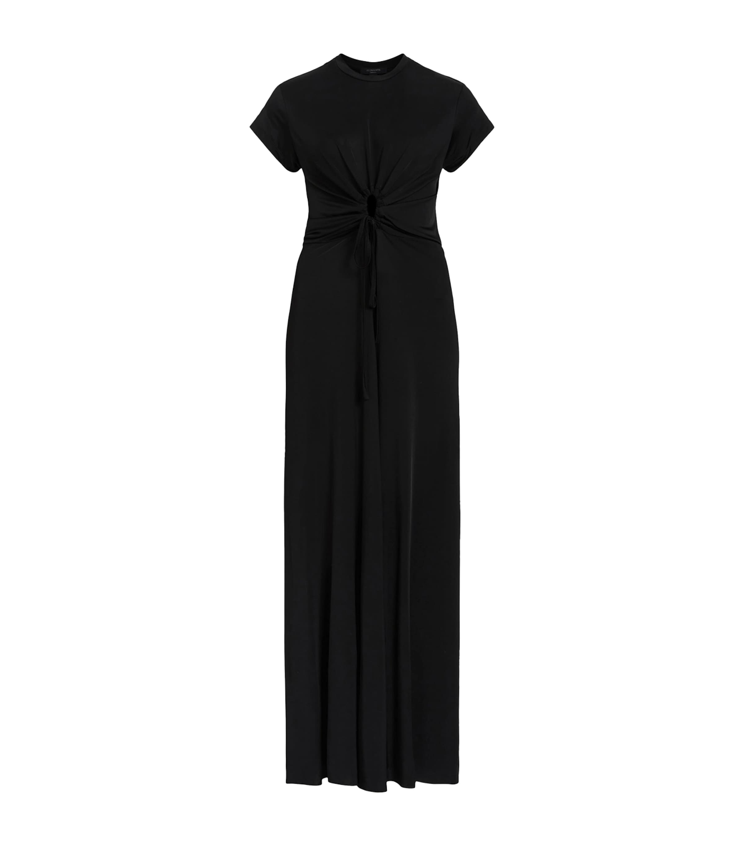 Shop Allsaints Xylia Maxi Dress In Black