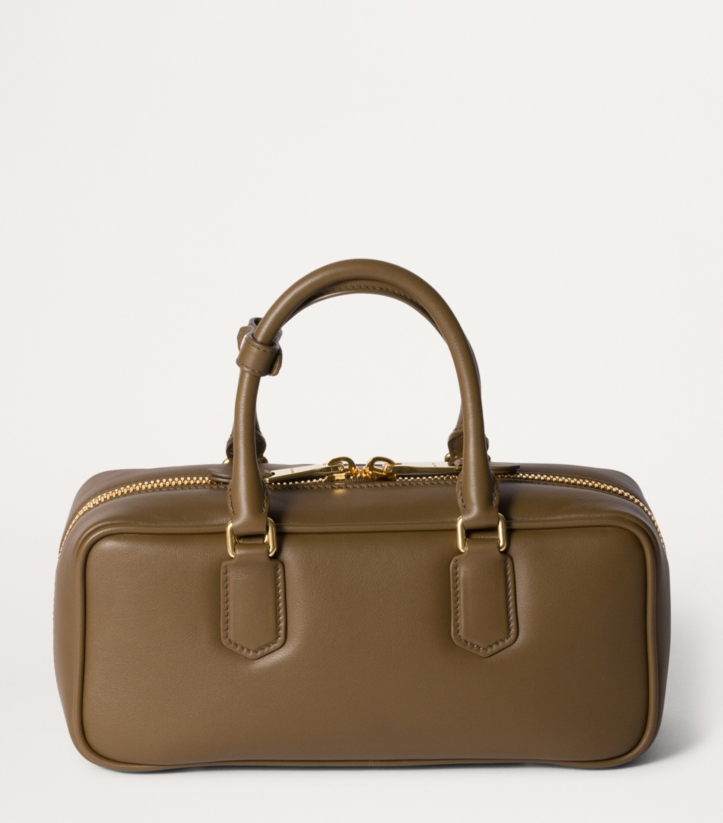 Leather Arcadie Top-Handle Bag F0244 Image 3