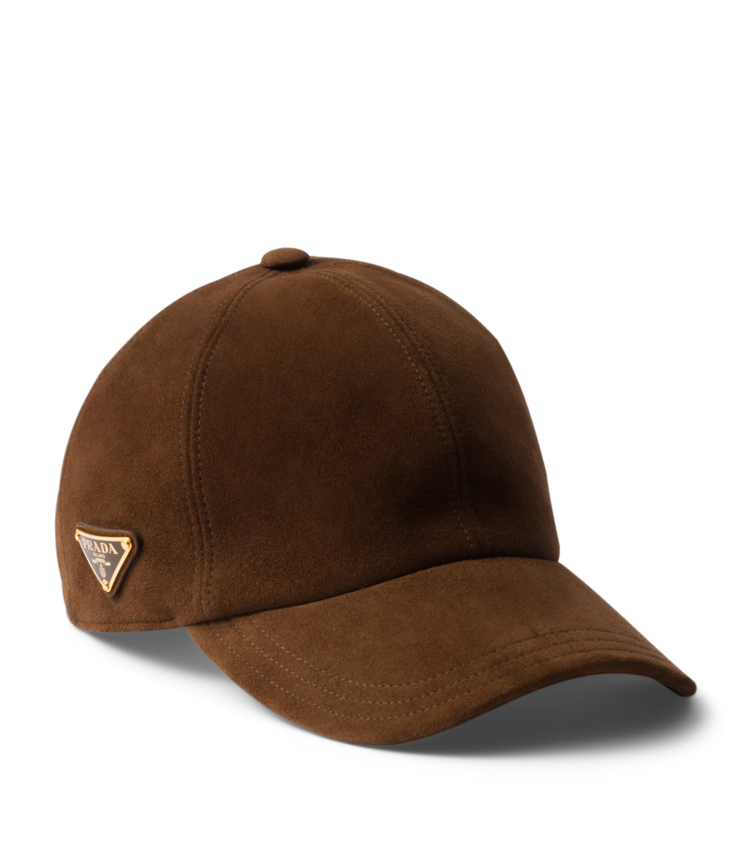 Suede Logo Baseball Cap F0324 Image 1