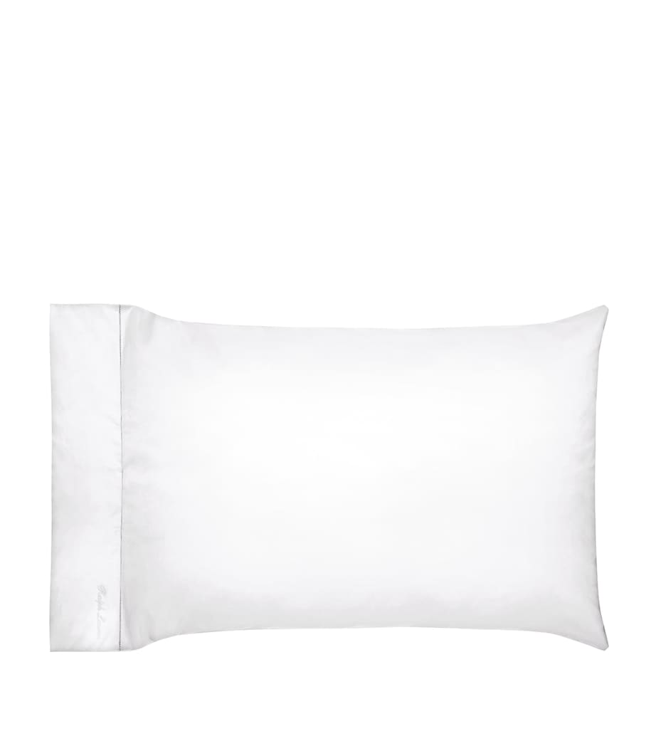 Rl 624 Standard Pillowcase Pair (50cm x 75cm) WHITE Image 2