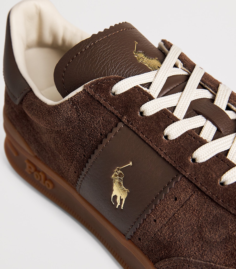 Suede Heritage Aera Sneakers 001 CHOC BROWN Image 7
