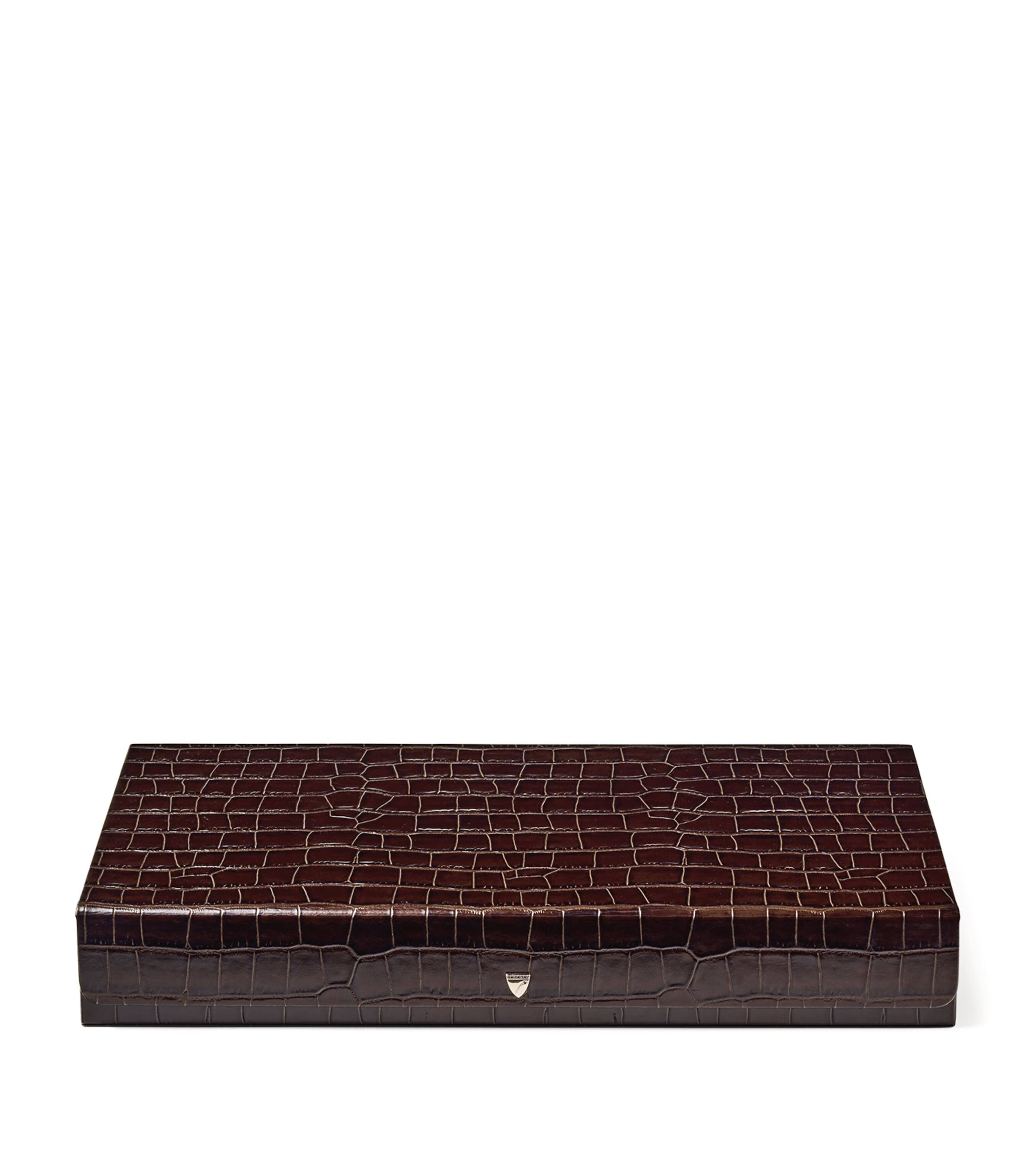 Leather Backgammon Set AMAZONBROWN Image 4