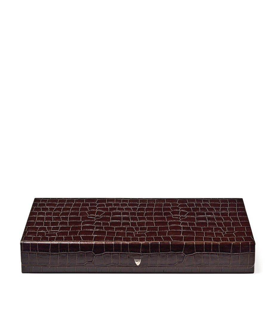 Leather Backgammon Set AMAZONBROWN Image 4