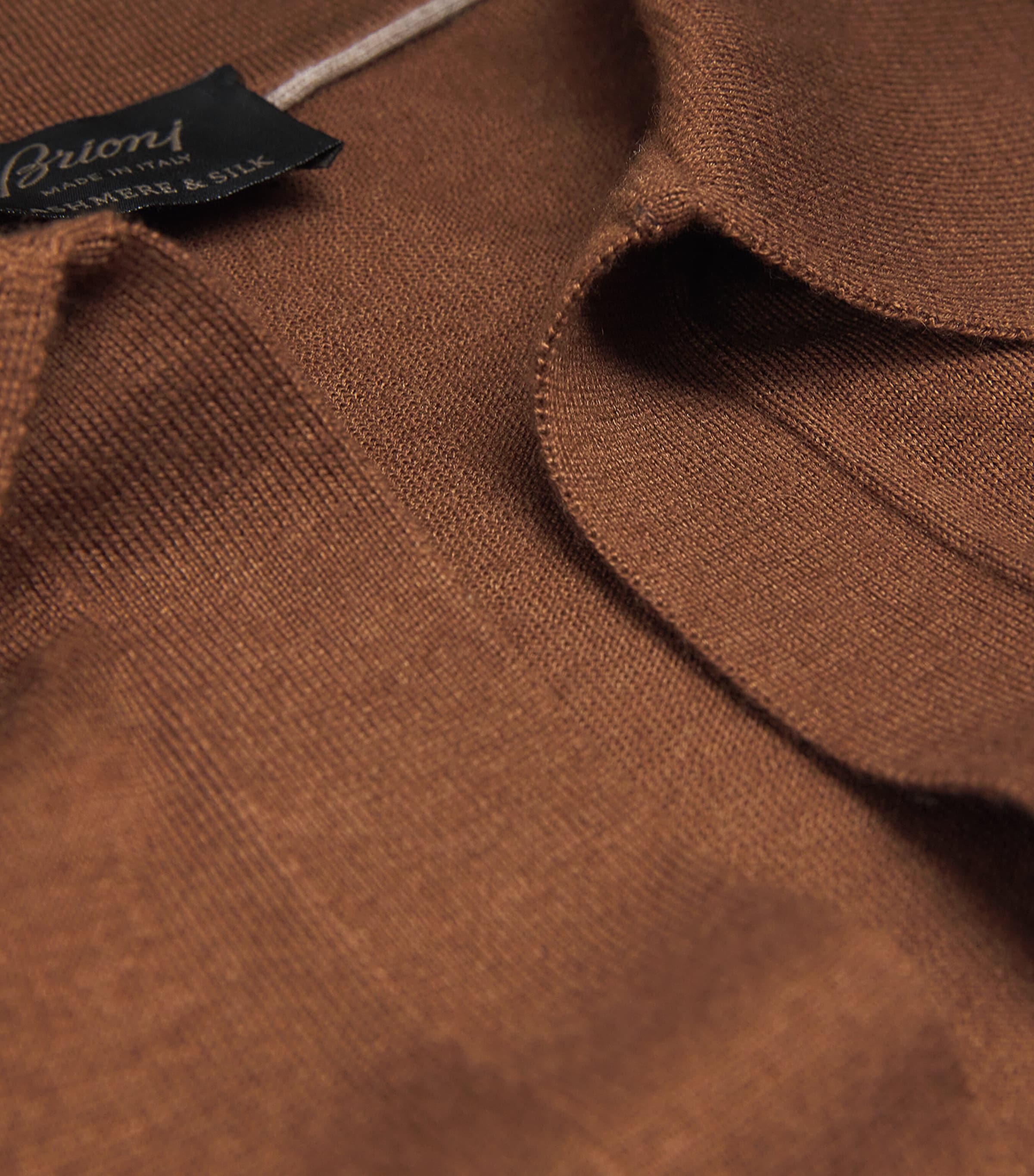 Brioni Womens Cashmere-Silk V-Neck Sweater Image 6