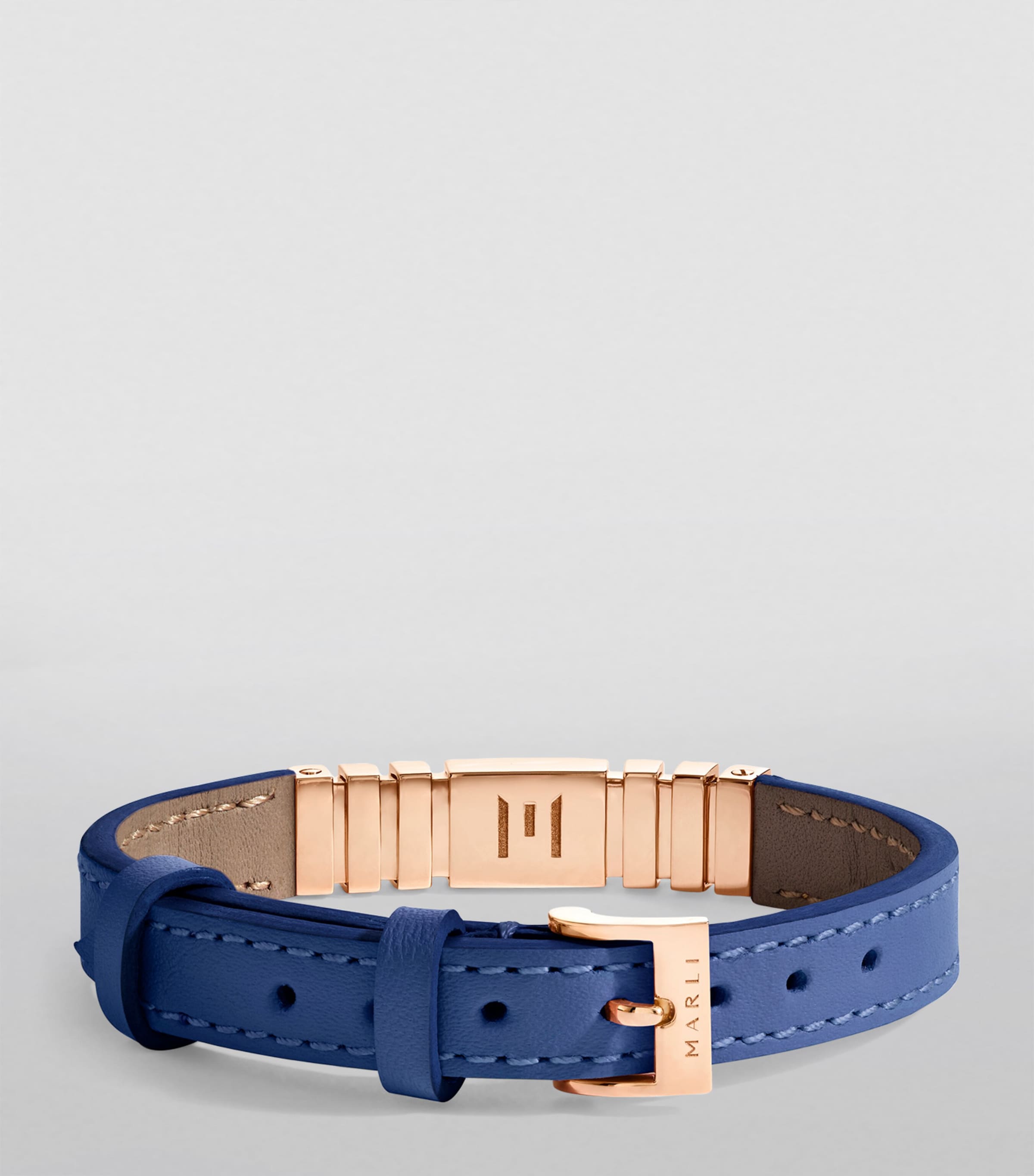 MARLI New York Rose Gold, Diamond and Nappa Leather UNII Bracelet Rose Gold Image 2