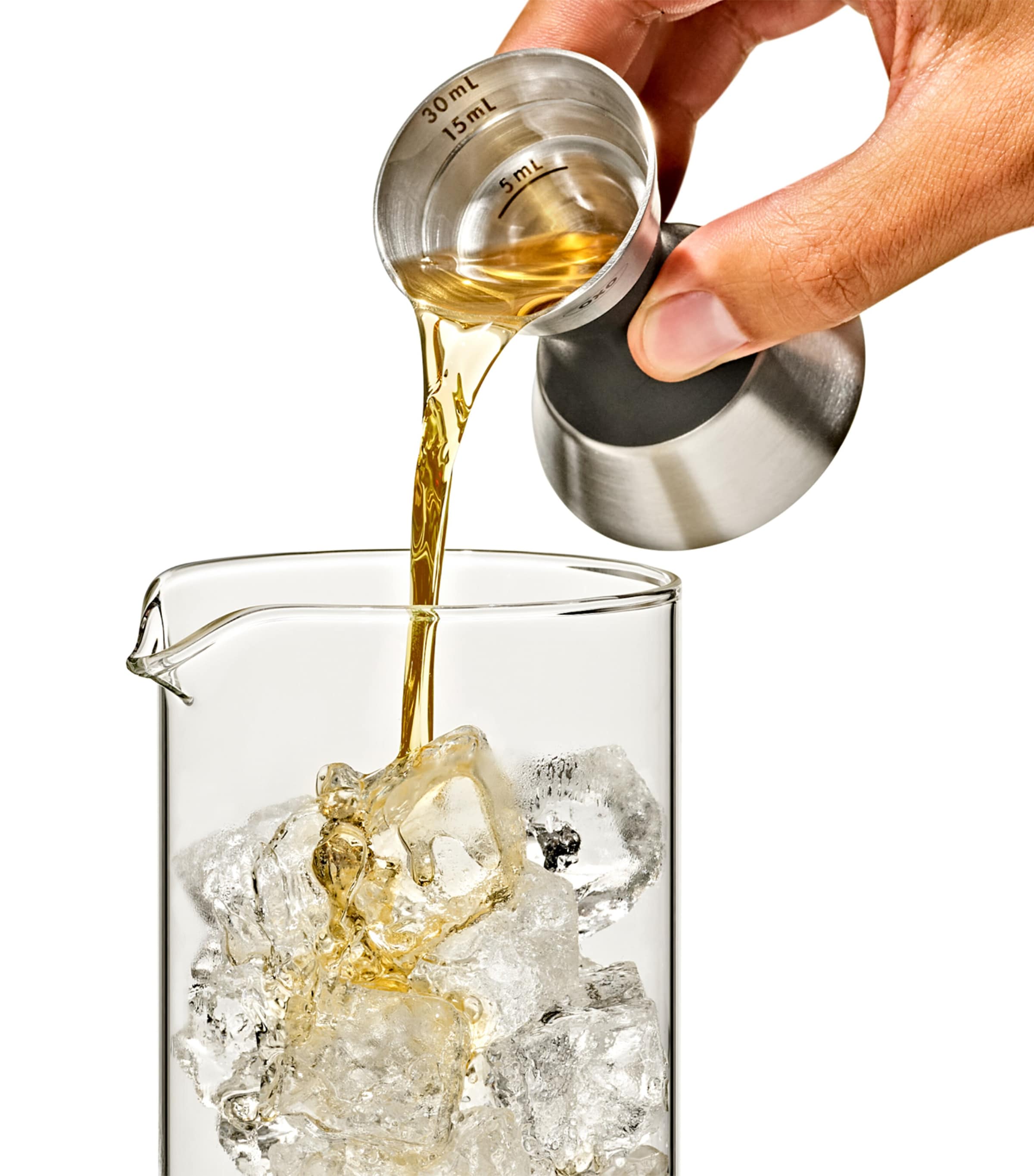 Steel Good Grips Double Jigger SILVER/BLACK Image 5