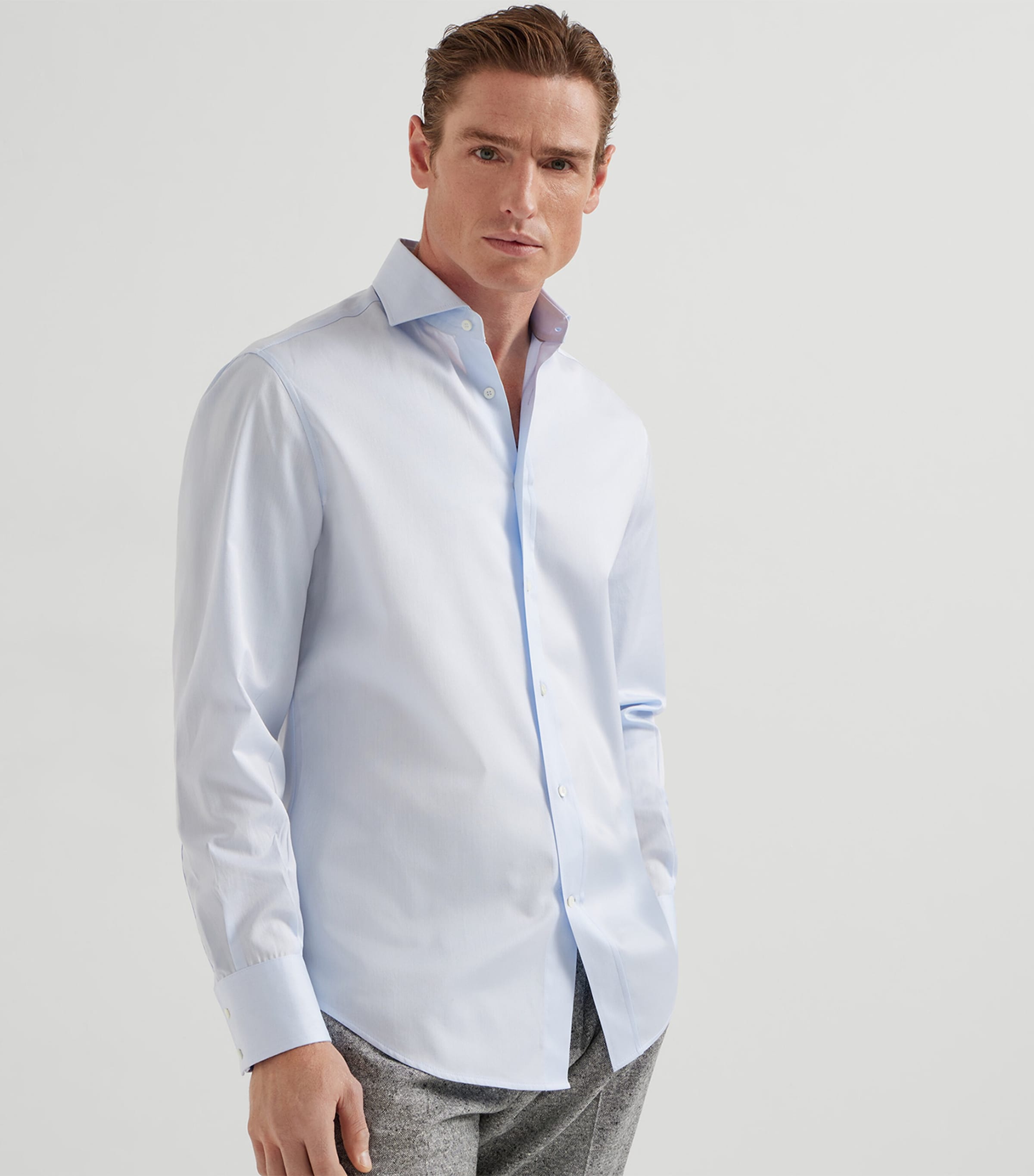 Cotton Twill Shirt C735 Image 2