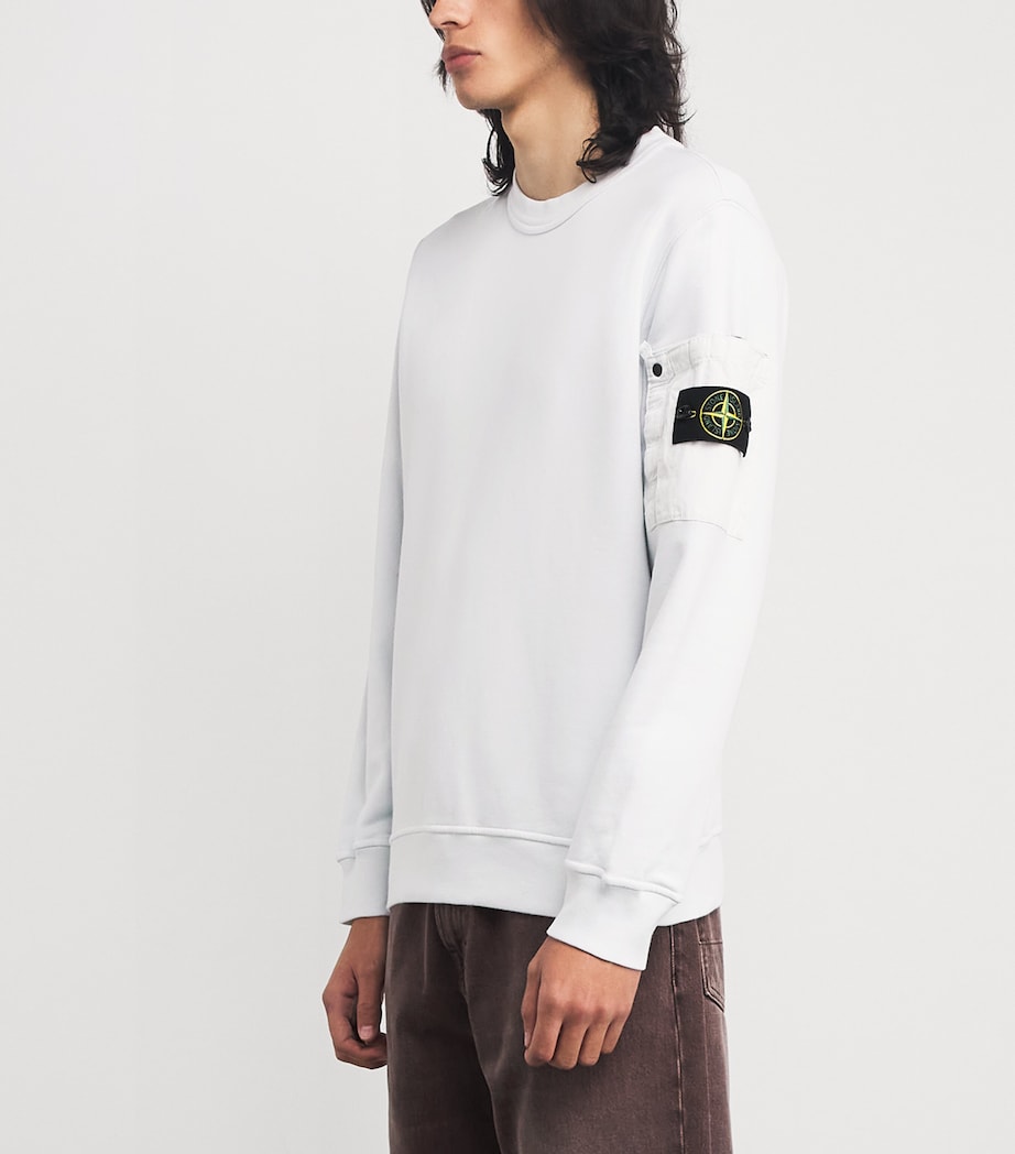 Cotton Utility-Pocket Sweatshirt V0041 Image 3