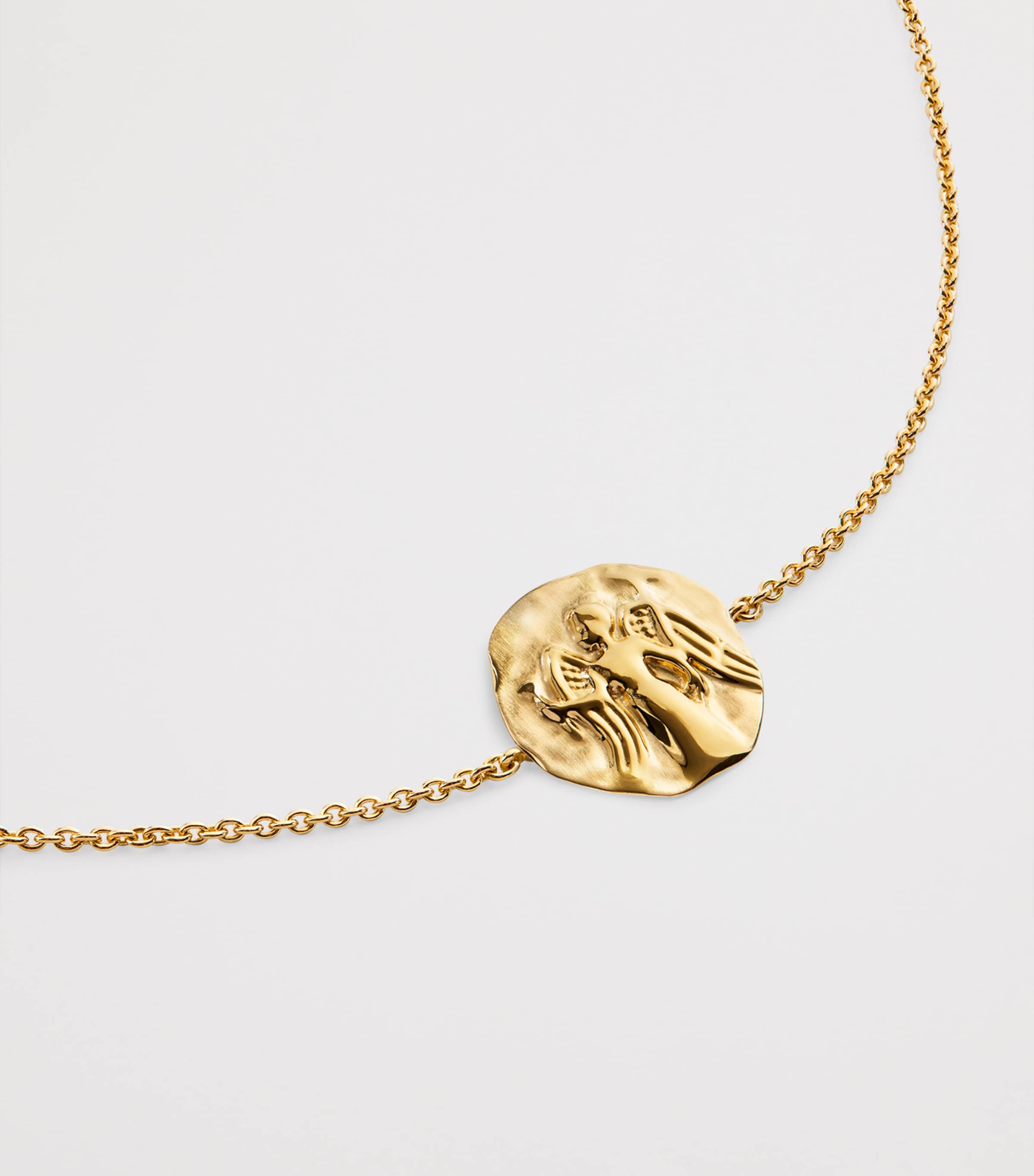 Monica Vinader Gold Vermeil Virgo Zodiac Bracelet | Harrods UK