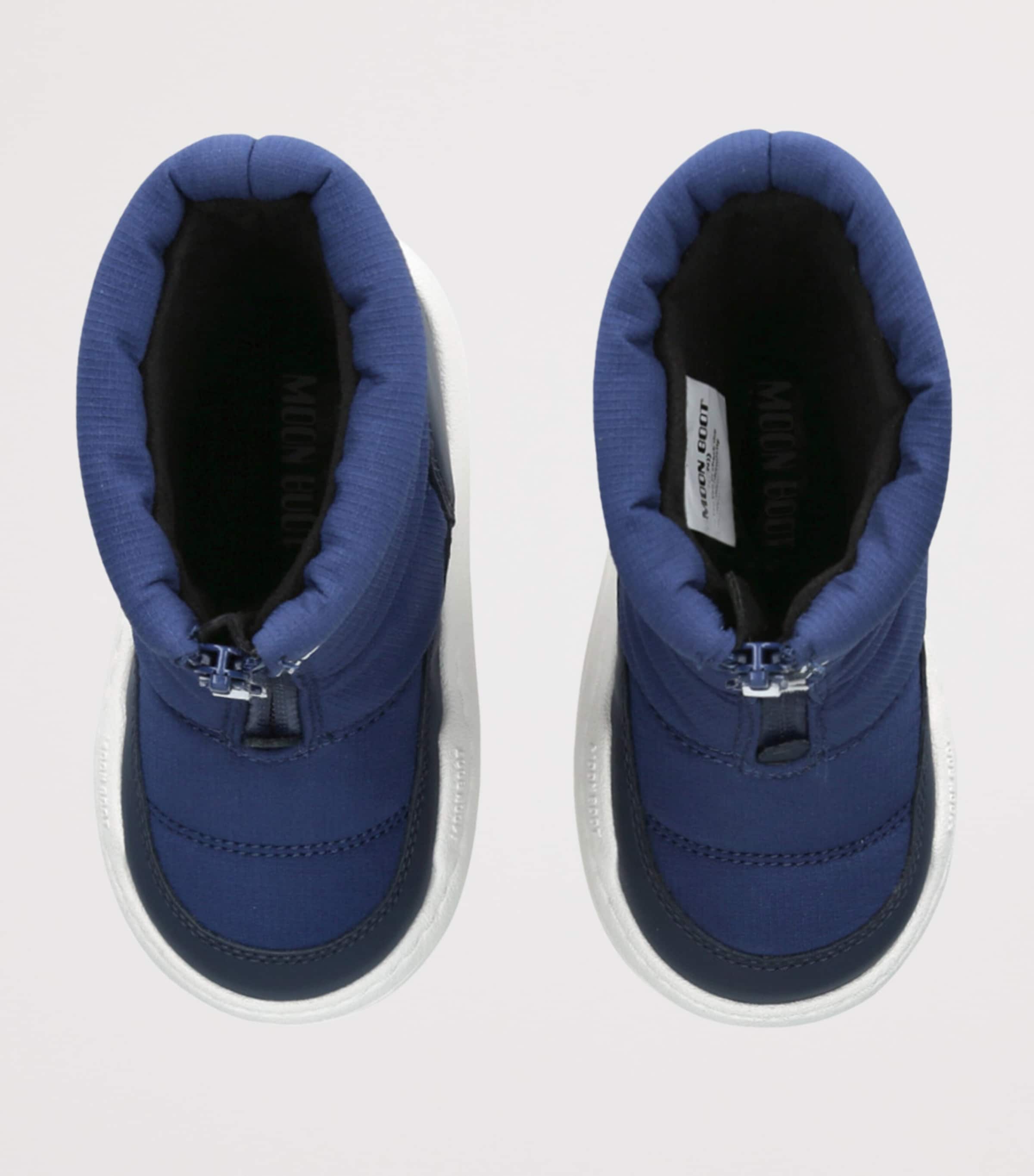 Park Zip High Boots BLUE Image 4