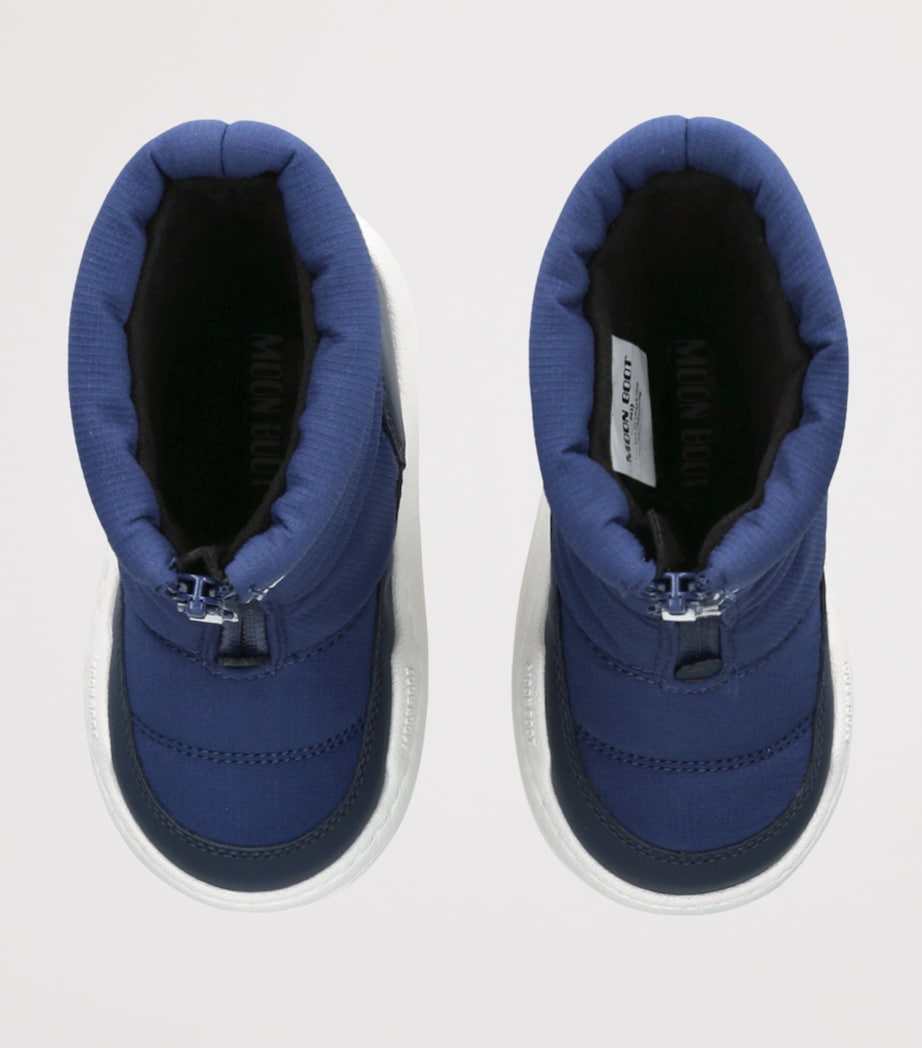 Park Zip High Boots BLUE Image 4