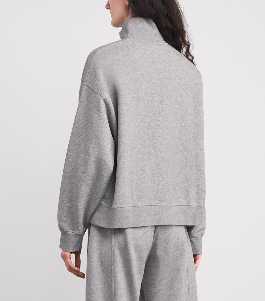 Organic Cotton Half-Zip Sweatshirt 920 PALOMA Image 4