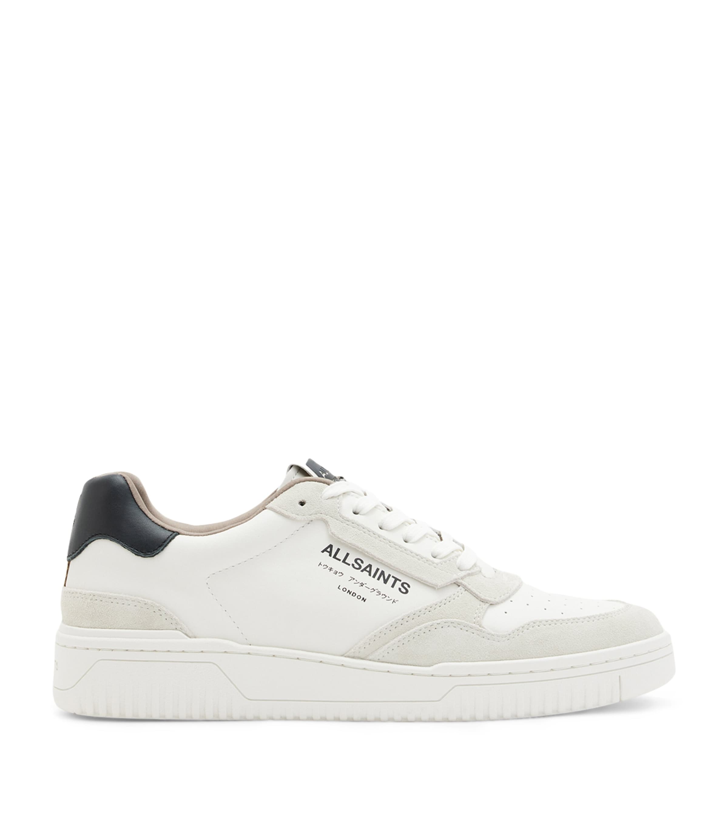 AllSaints Leather Regan Sneakers | Men Shoes | Trainers | Low-Top Trainers | Designers | AllSaints