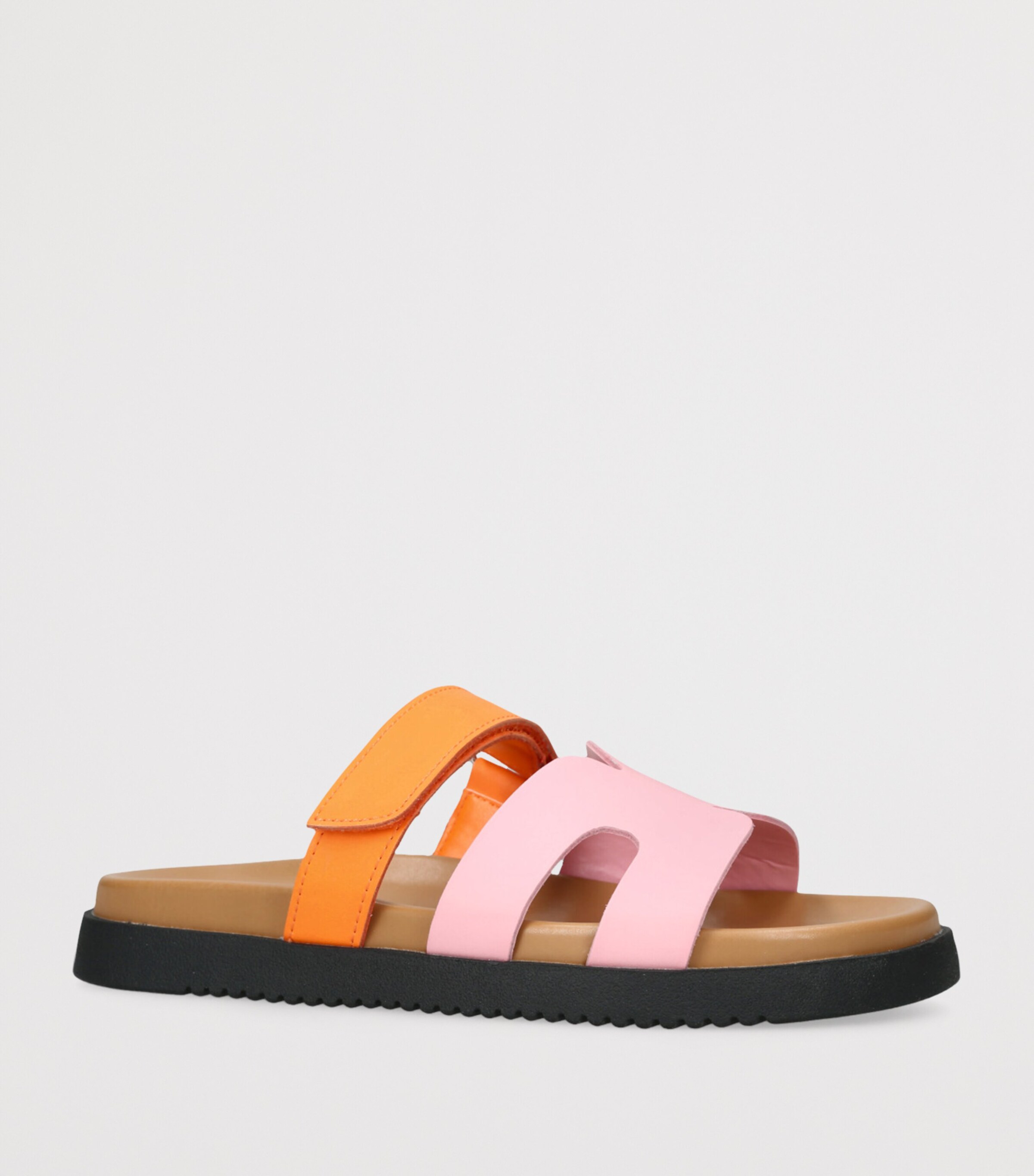 Steve Madden Missile Sandals Pink Comb Image 3