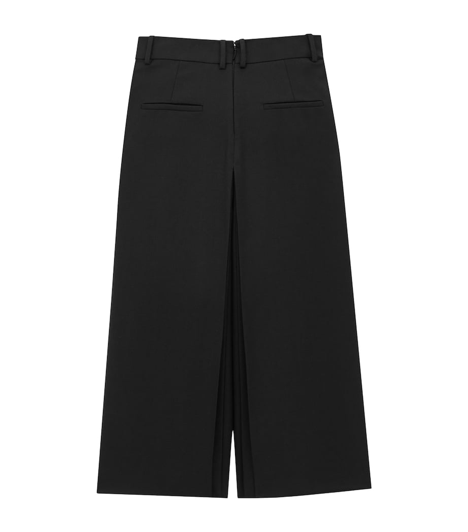 Wool Mid-Rise Culottes 1000 Image 2