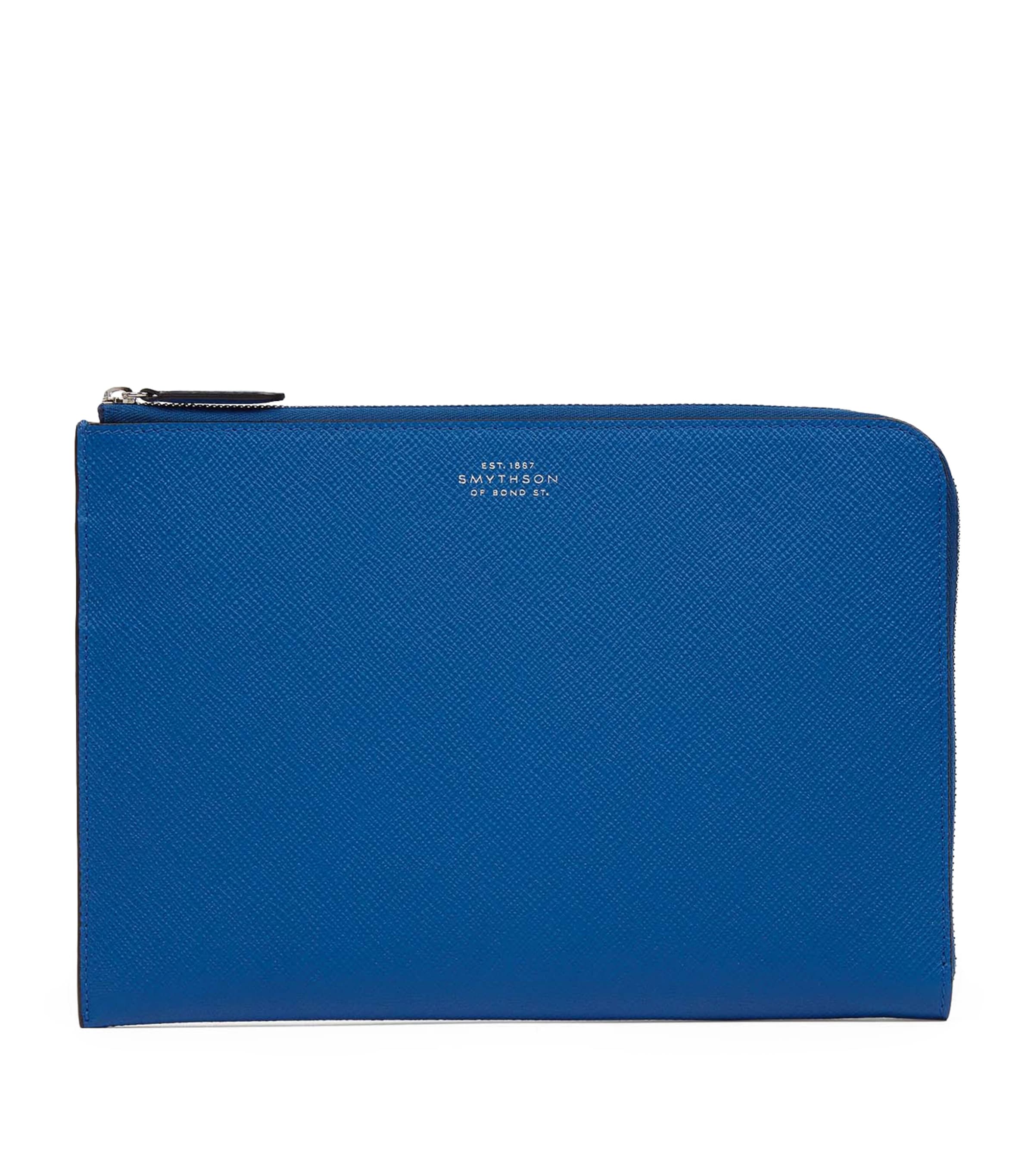 Smythson Panama Leather Slim Pouch