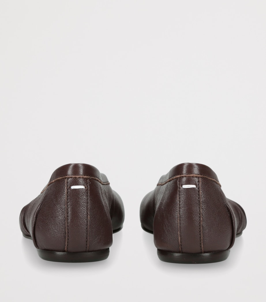 Maison Margiela Womens Leather Tabi Ballet Flats Other Image 3