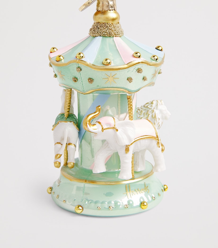 Embellished Carousel Tree Decoration MULTI Image 2