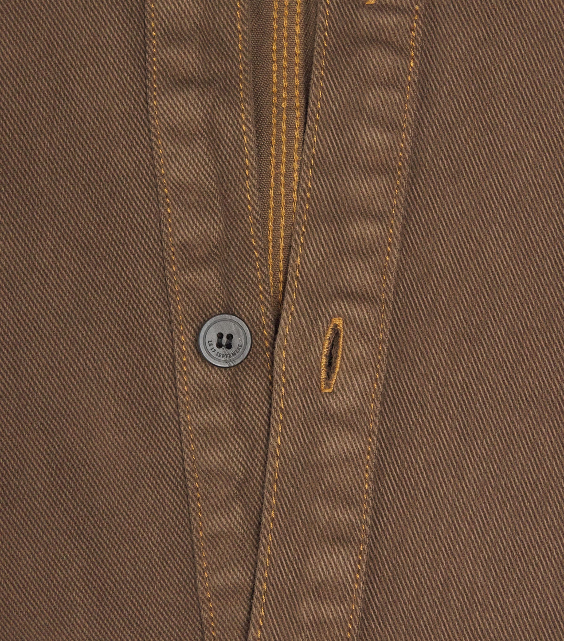 Denim Shirt BROWN Image 5