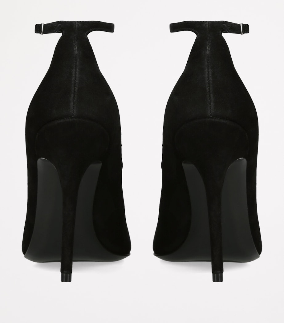 Leather Anok Pumps 105 BLACK Image 2