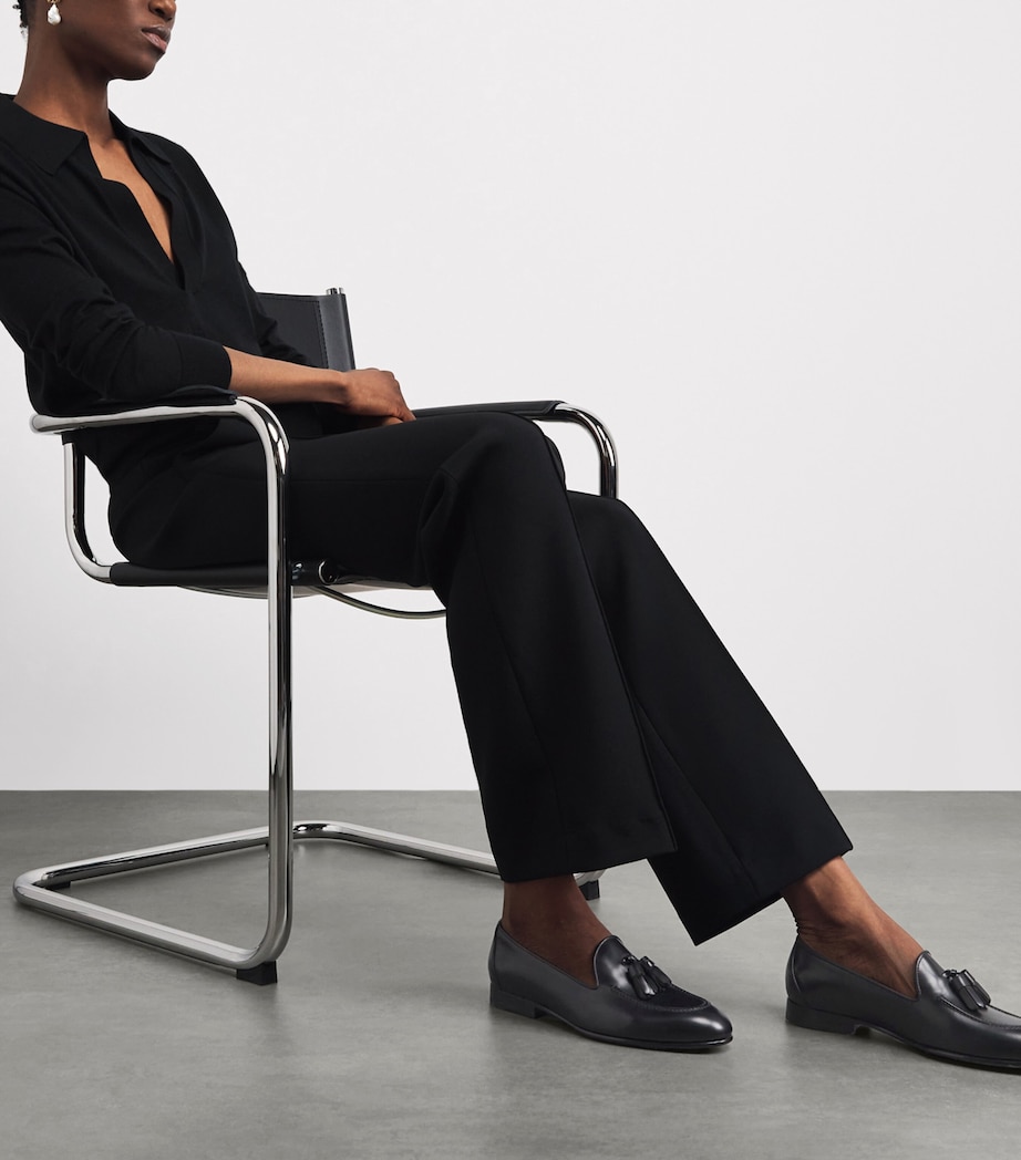 Brioni Leather Tassel Appia Loafers Image 2