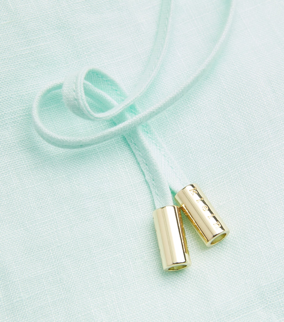 Linen Drawstring Corfu Shorts MNT-MNT/LINEN Image 6