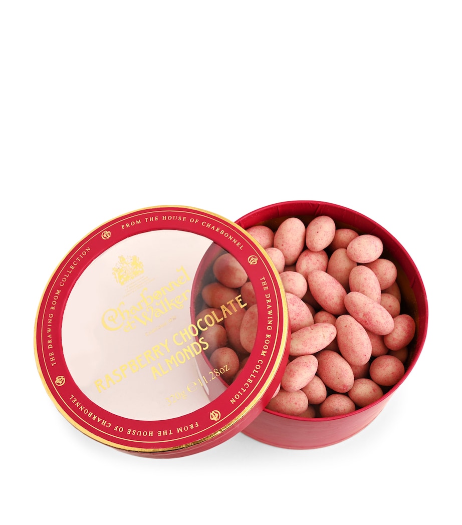 Charbonnel et Walker Raspberry Chocolate Covered Almonds (320g) Image 1