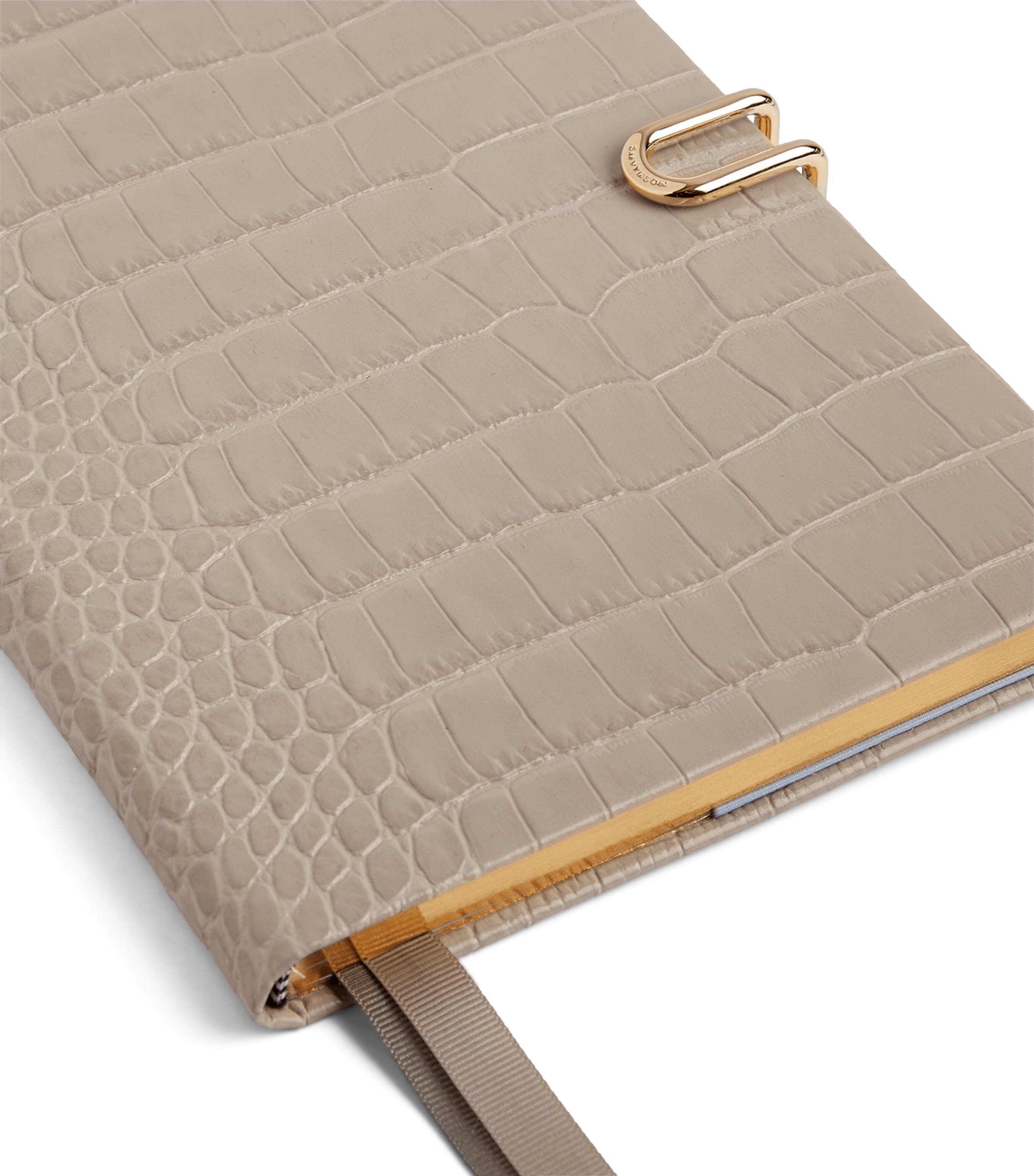 Smythson Leather Soho Weekly Diary 2027 Sandstone Image 5