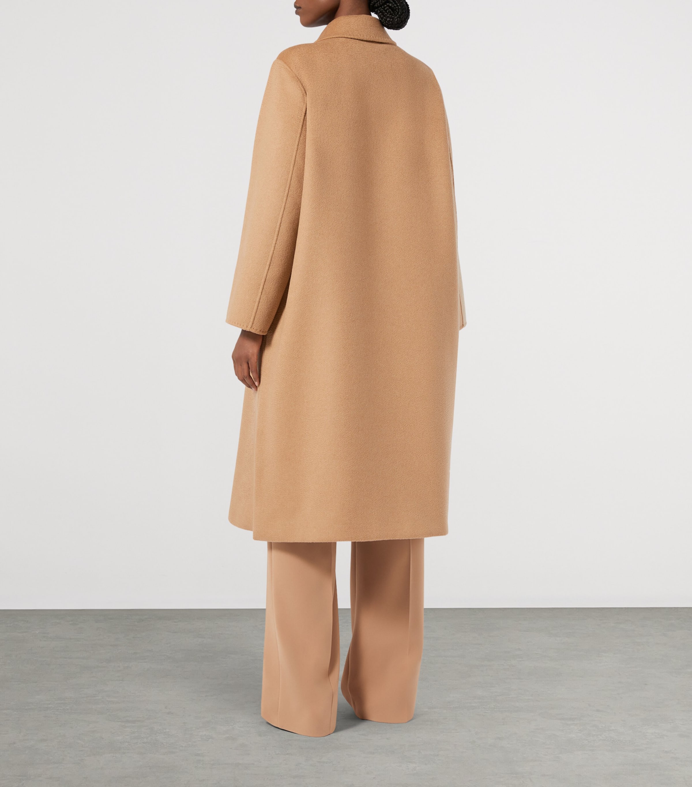 Virgin Wool Coat CAMEL Image 3