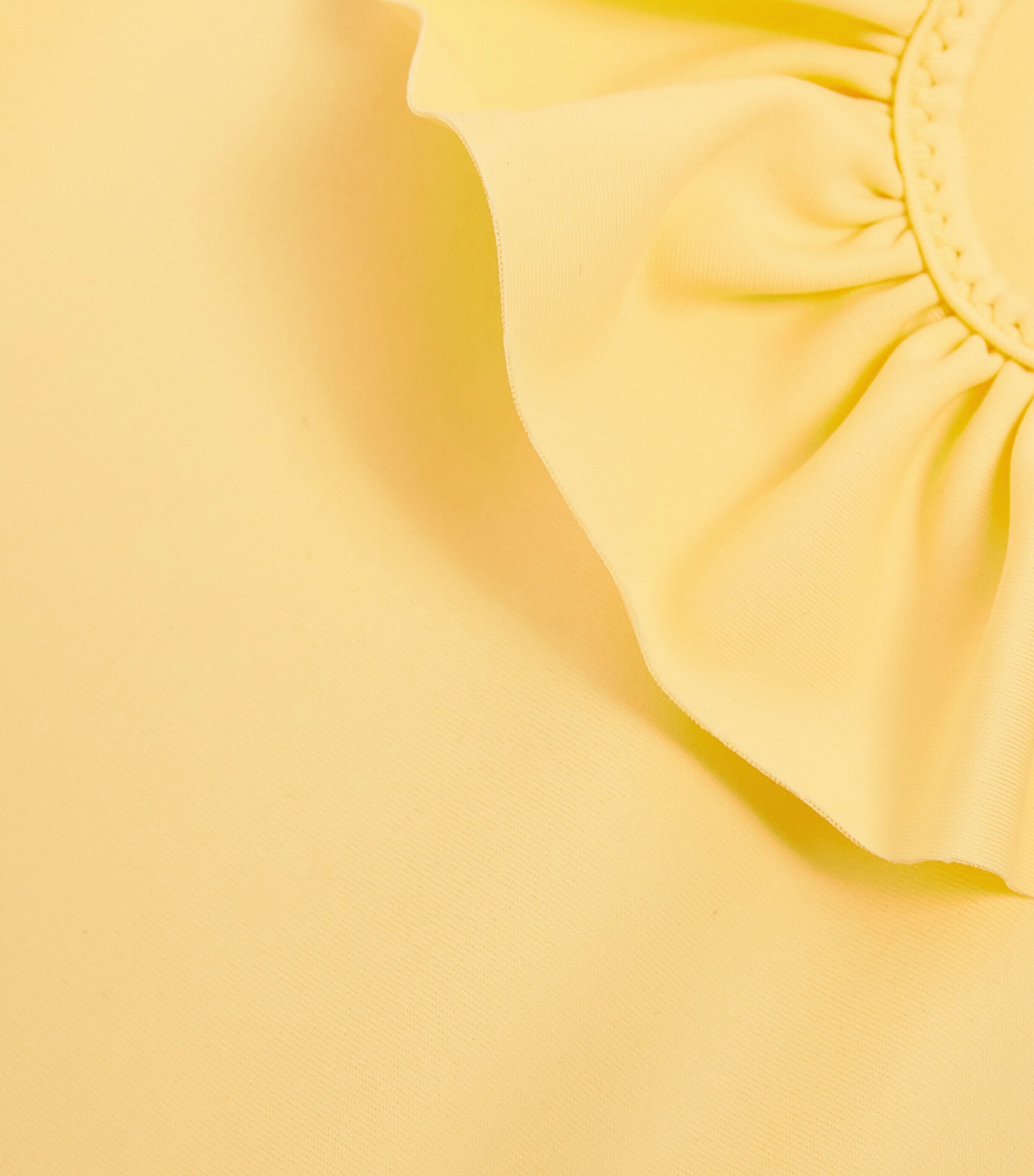 Bora Bora Ruffled Swimsuit (2-14 Years) JAUNE Image 3