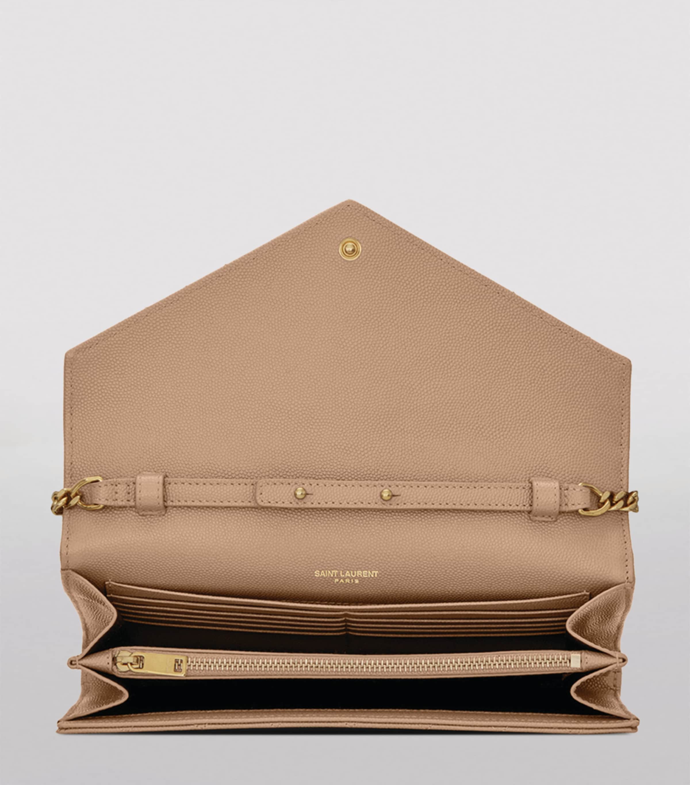 Leather Envelope Chain Wallet 2721 Image 2