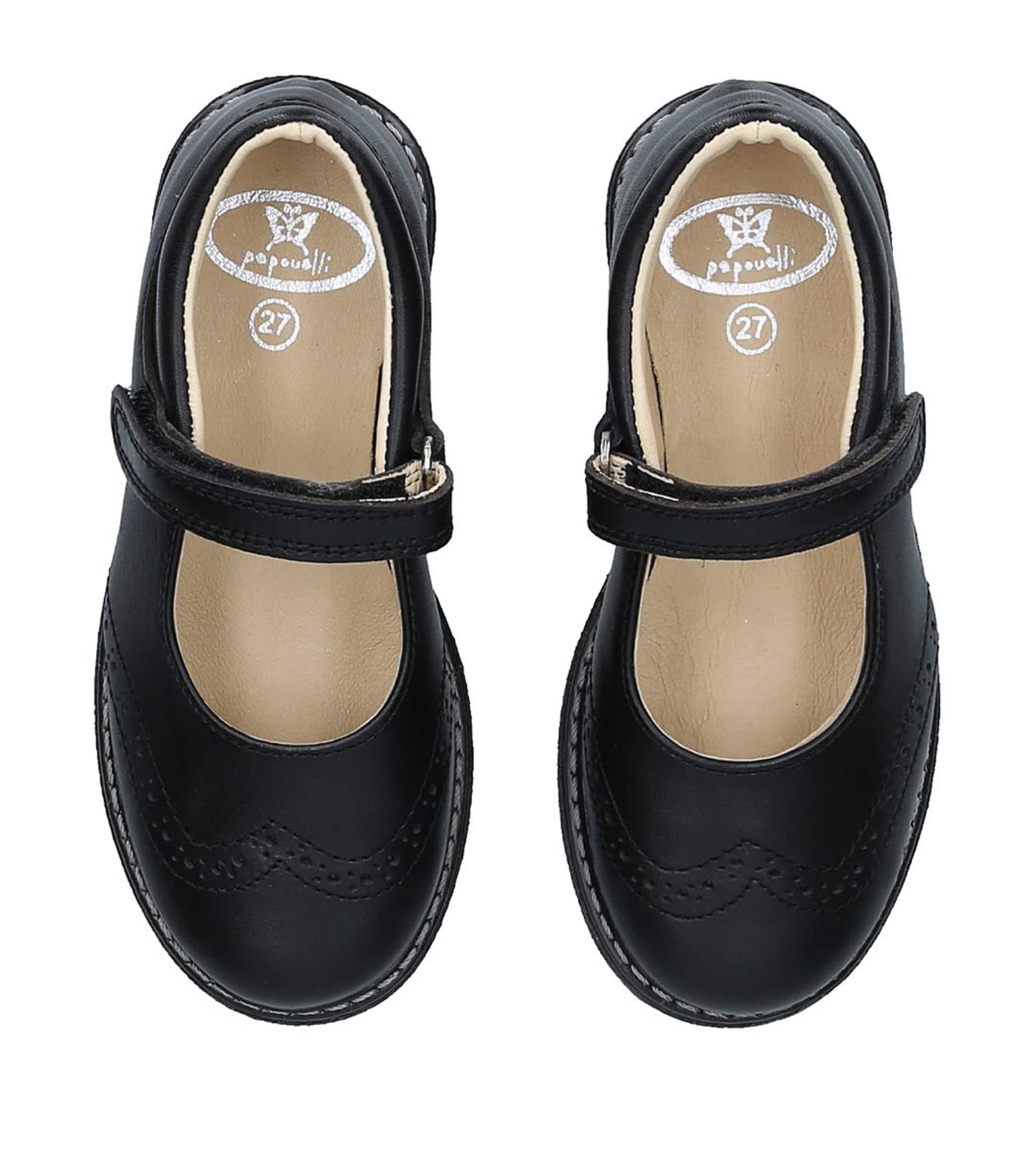 Leather Louisa Pumps BLACK Image 4