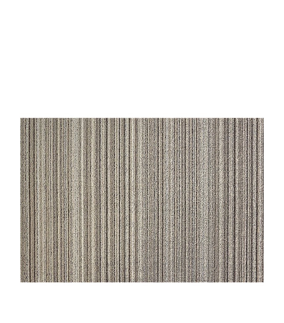 Skinny Stripe Shag Utility Mat (61cm x 91cm) BIRCH Image 1