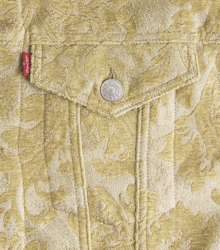 Junya Watanabe MAN Mens x Levi's Damask Jacket Beige Image 6
