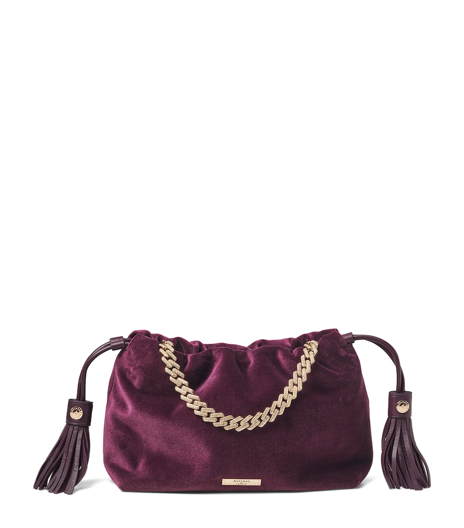 Velvet Freida Top-Handle Bag CASSIS Image 1