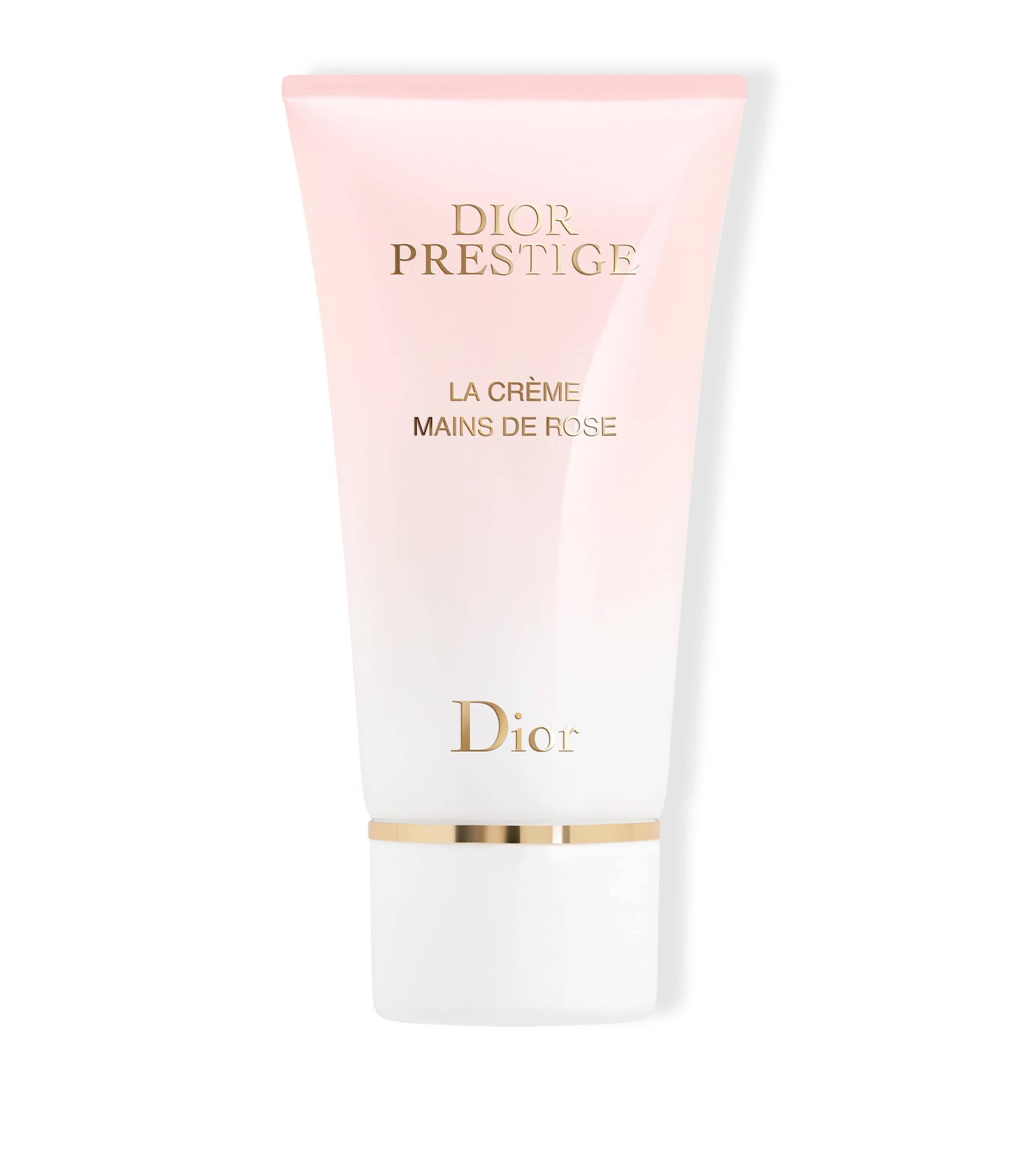 Dior Prestige La Crème Mains De Rose Hand Cream In White