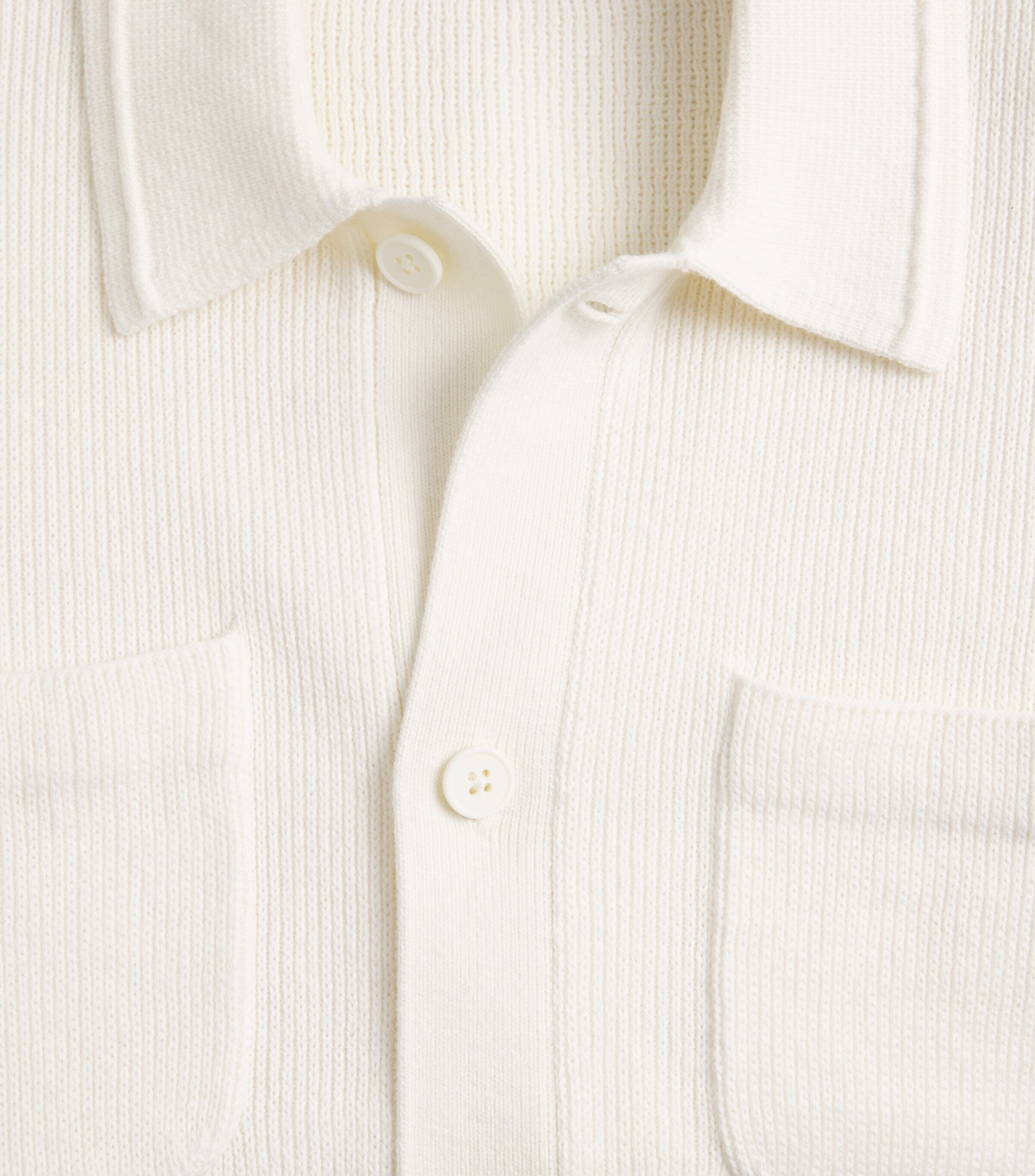 PAIGE Mens Cotton-Wool Mason Cardigan Cream Tusk Image 6