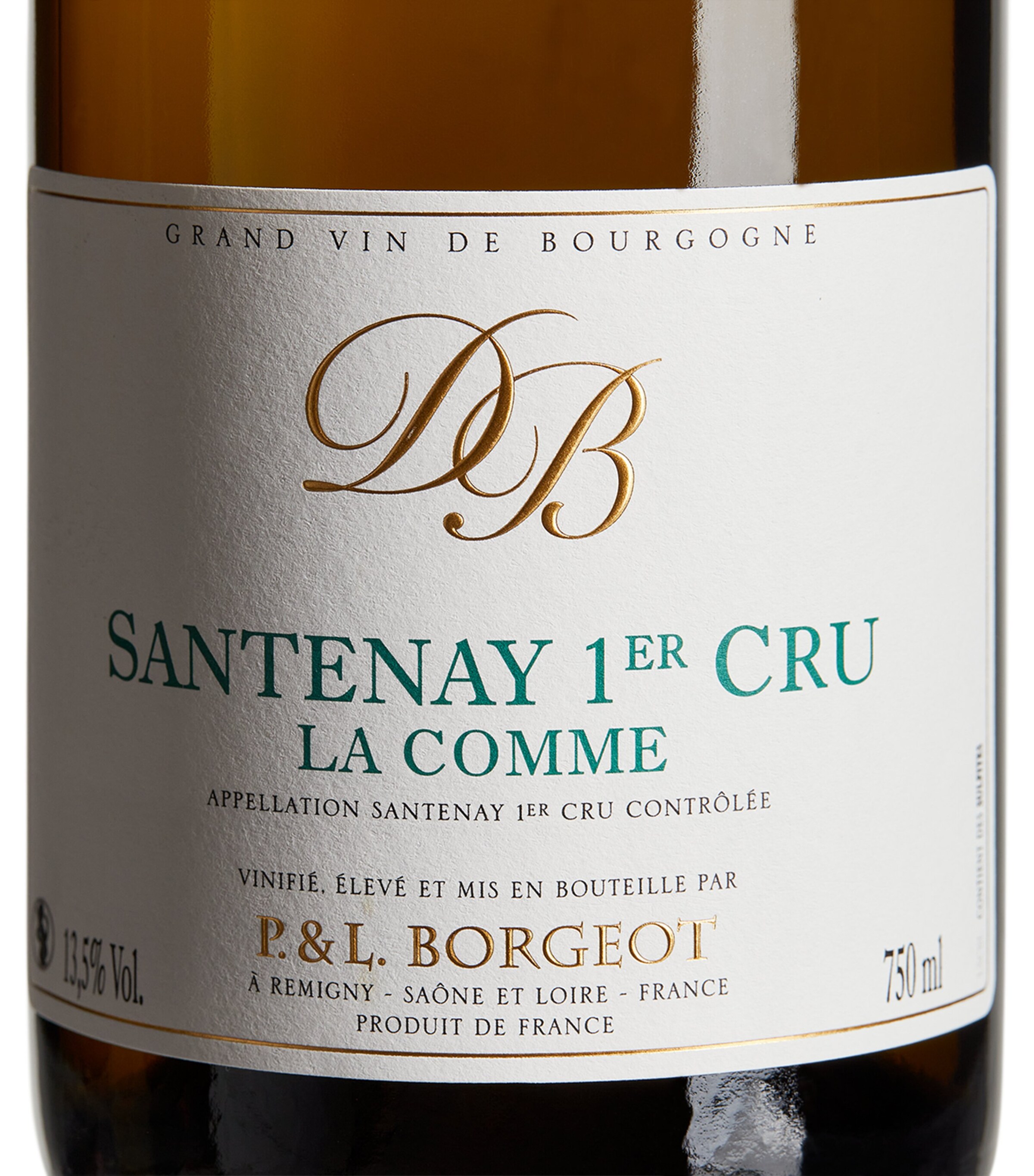 Borgeot Santenay Premier Cru La Comme Chardonnay 2021 (75cl) – Burgundy, France Image 2