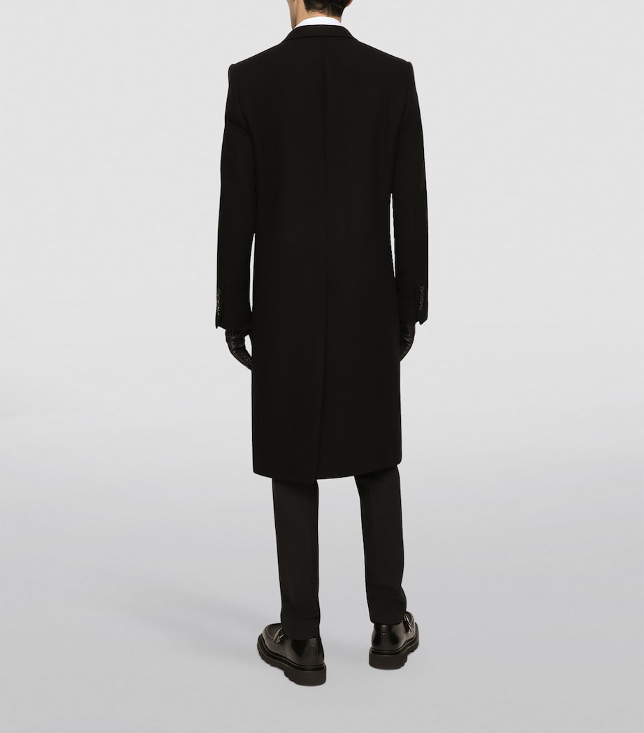 Wool Coat N0000-BLACK Image 5