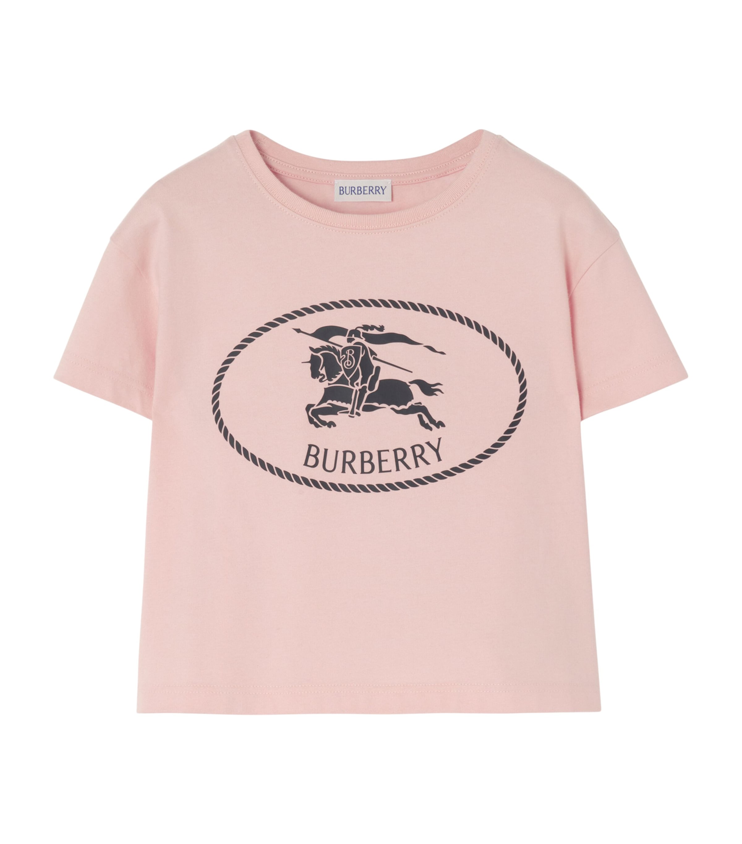 Burberry Kids Cotton EKD Stamp T-Shirt (4-12 Years) Bouquet Image 1