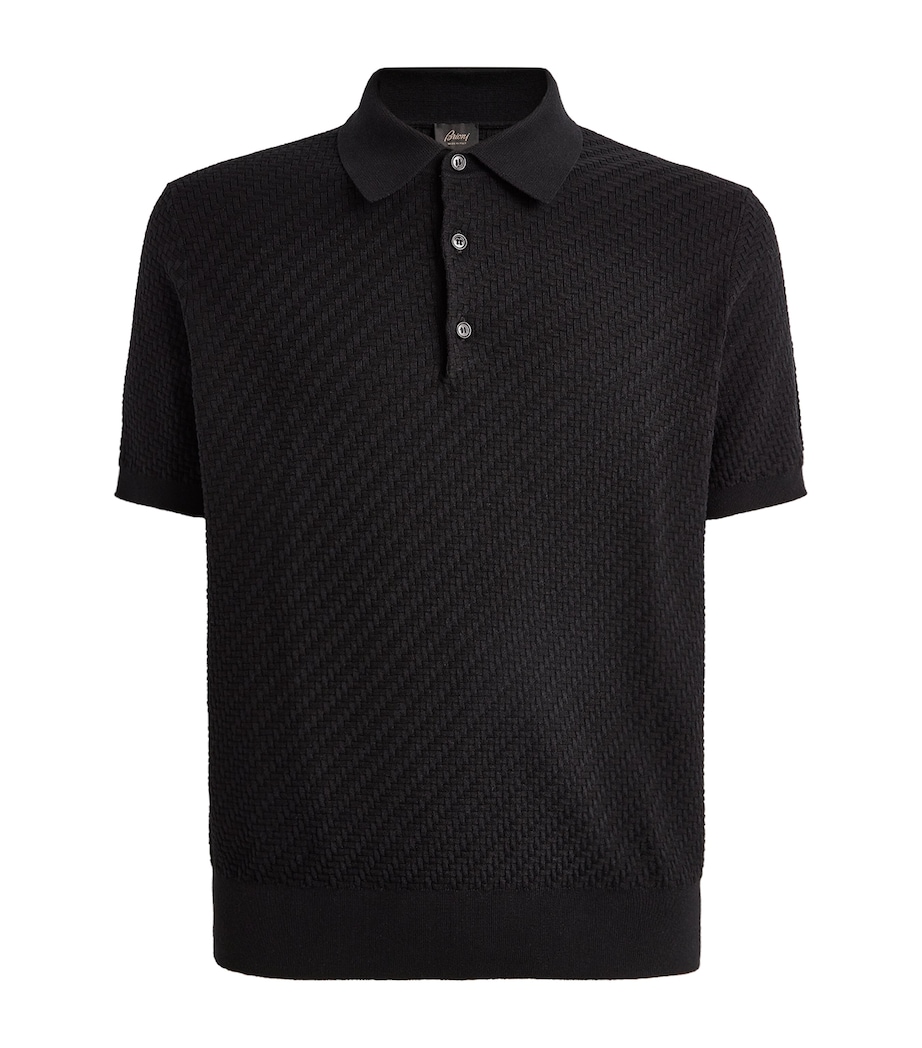 Cotton-Silk-Cashmere Polo Shirt 1000 Image 1