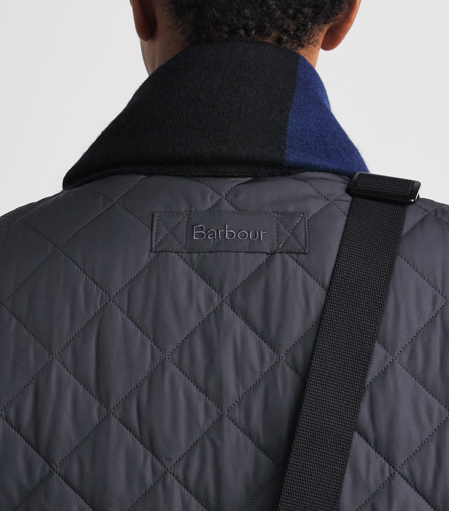 Barbour Mens Lowerdale Quilted Gilet Navy Image 3