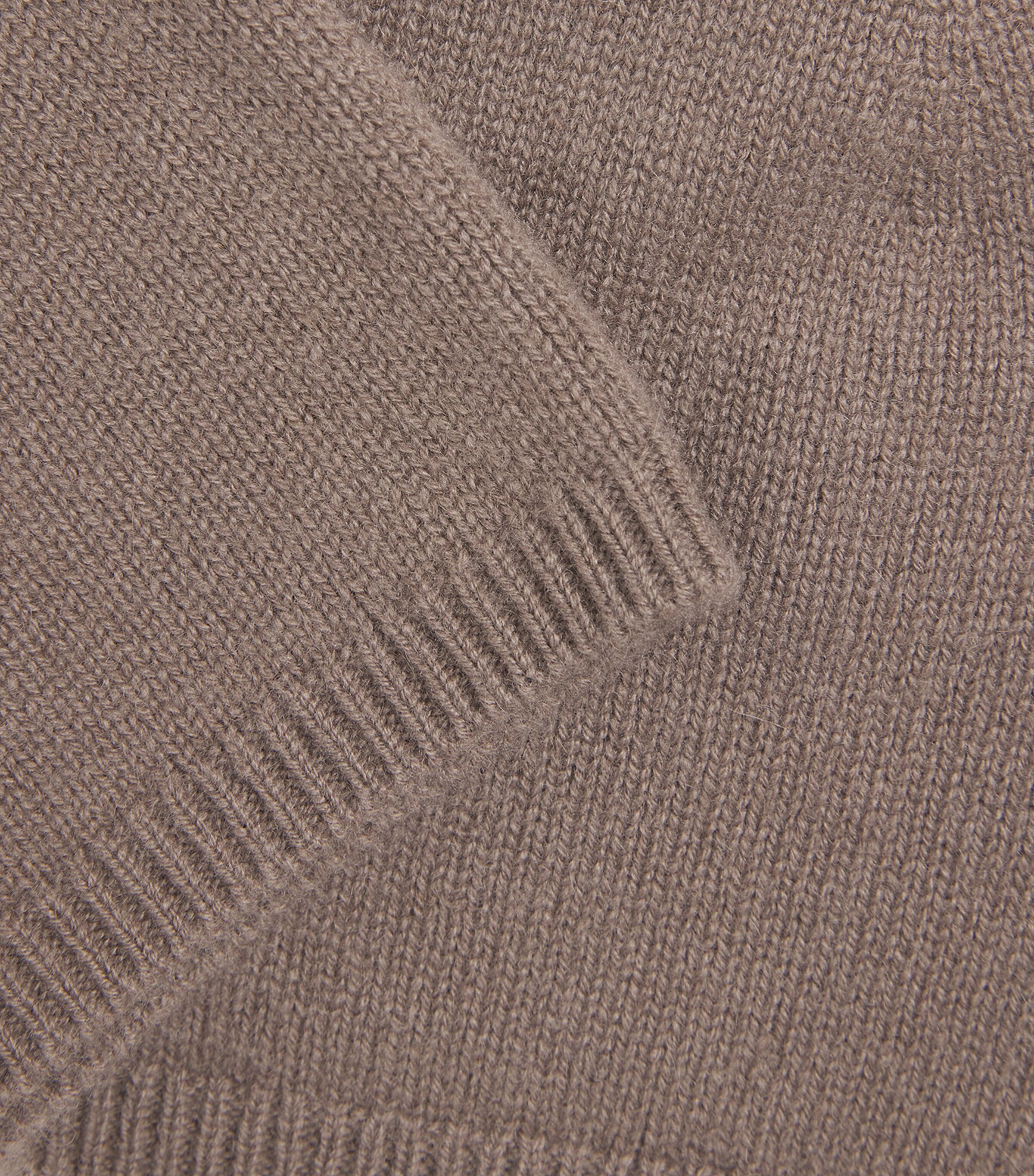 Cashmere Beanie MUSHROOM Image 3