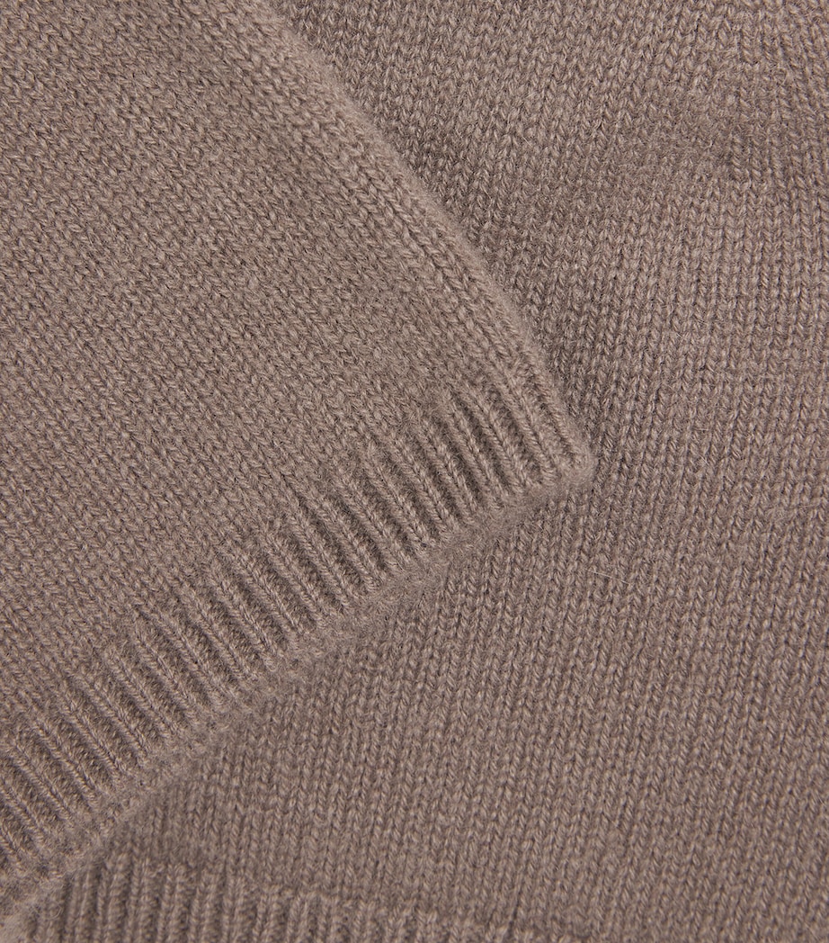 Cashmere Beanie MUSHROOM Image 3