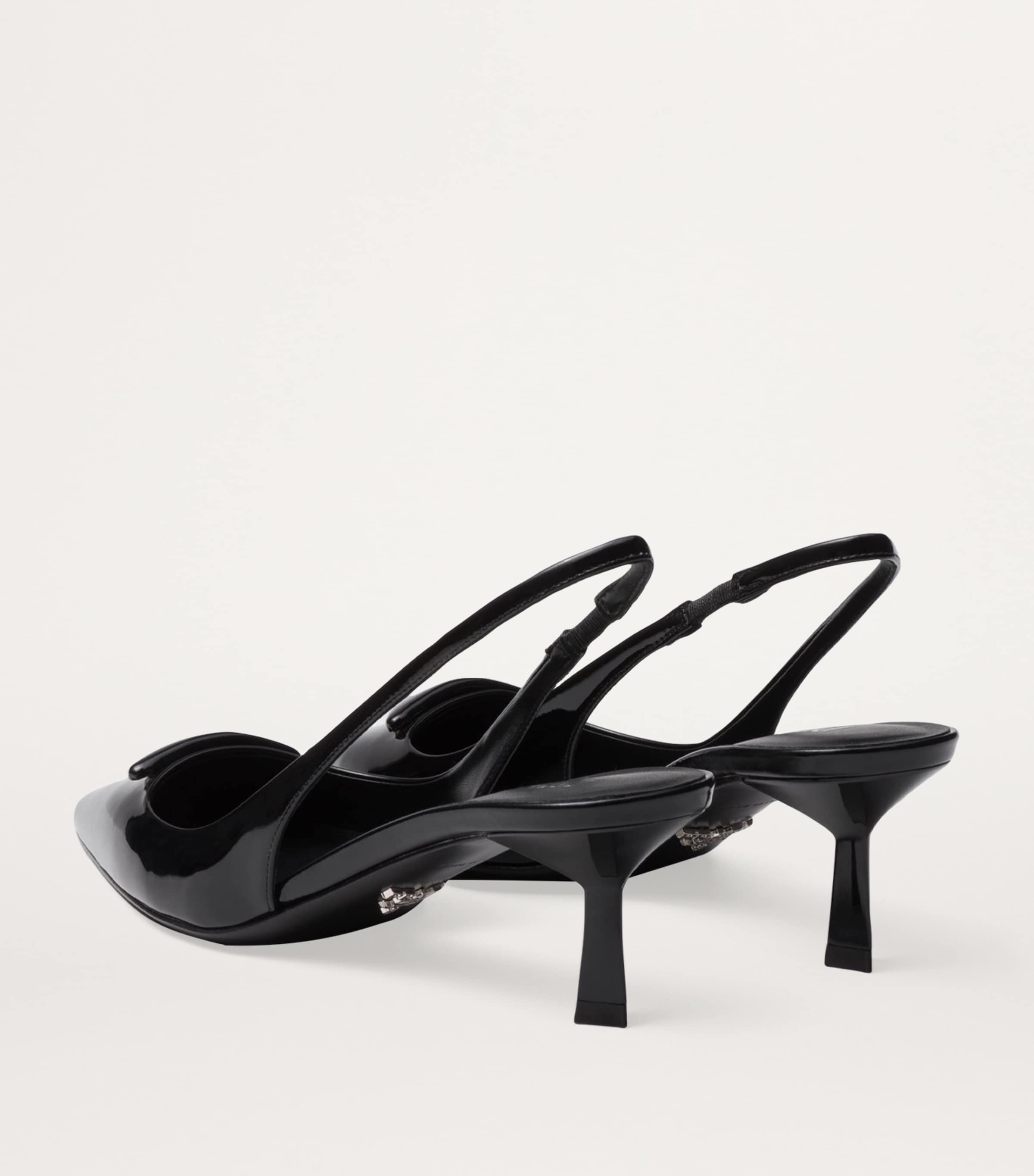 Prada patent leather slingbacks best sale