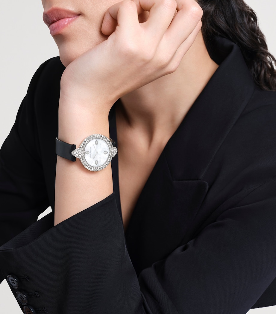 Steel and Diamond Serpent Bohème Watch 32mm STEEL Image 2