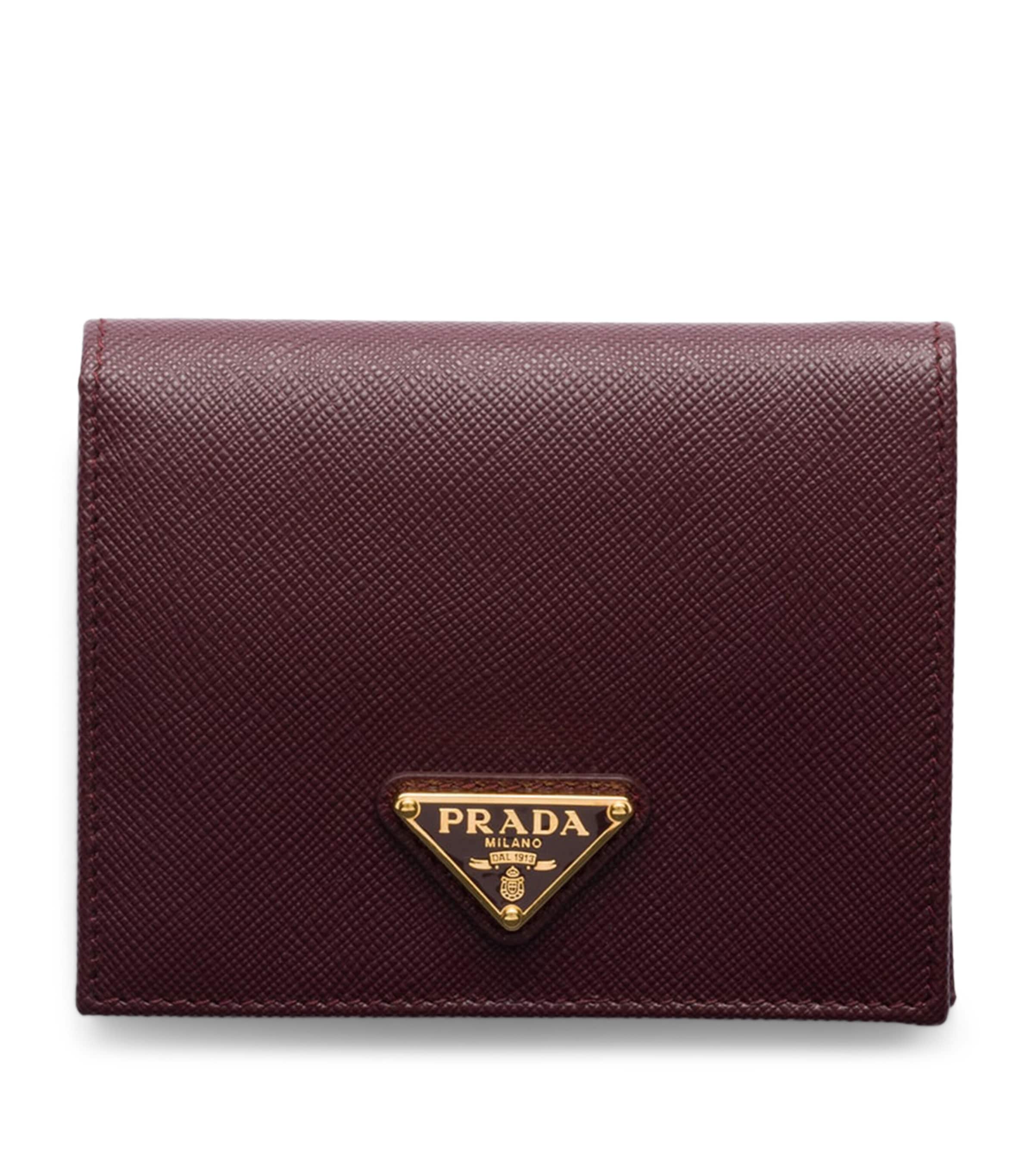 Small Saffiano Leather Bifold Wallet F0007 Image 1