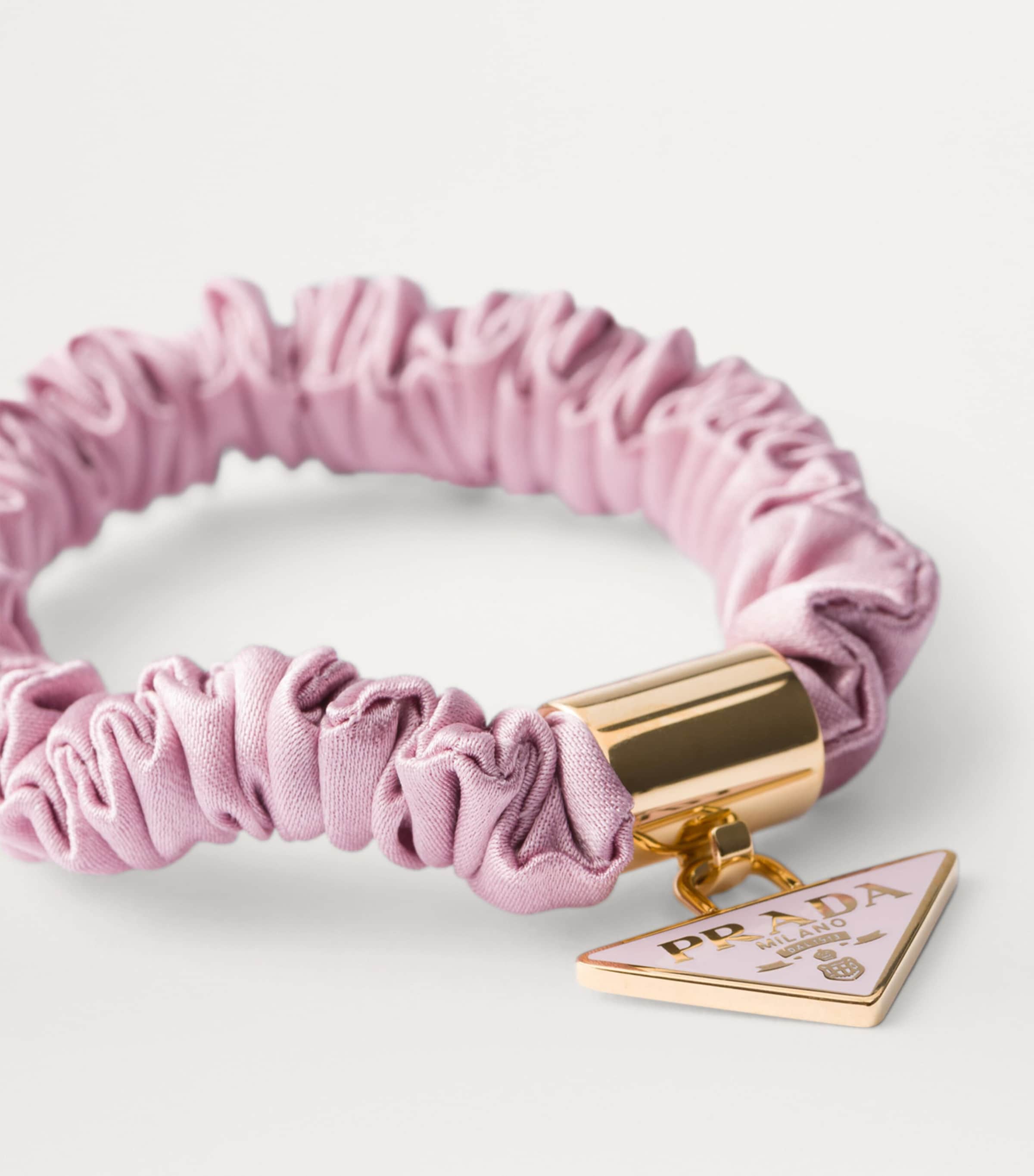 Prada Silk Logo Hair Ties (Set of 2) Image 2
