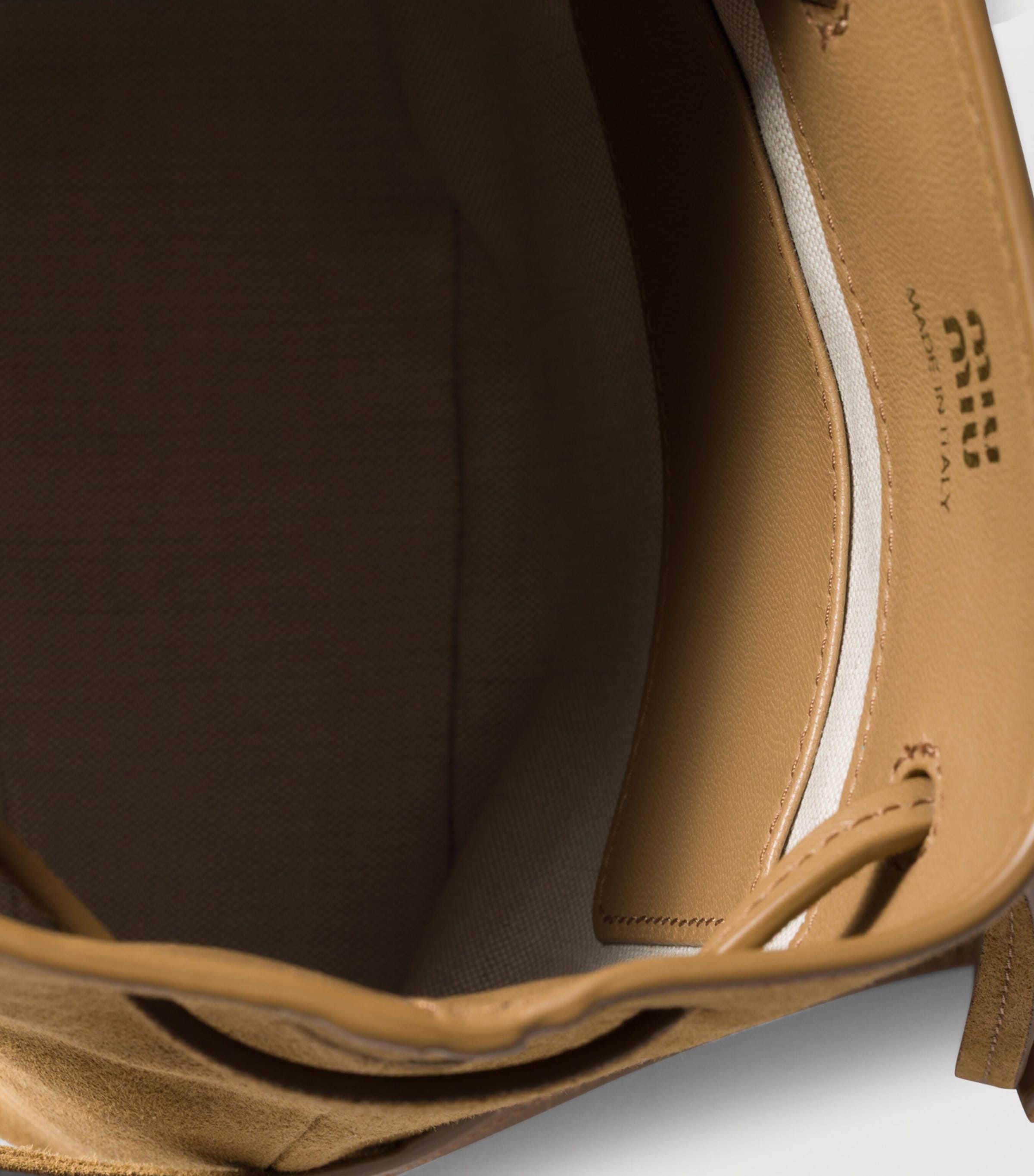 Suede Logo Pouch F0393 Image 4