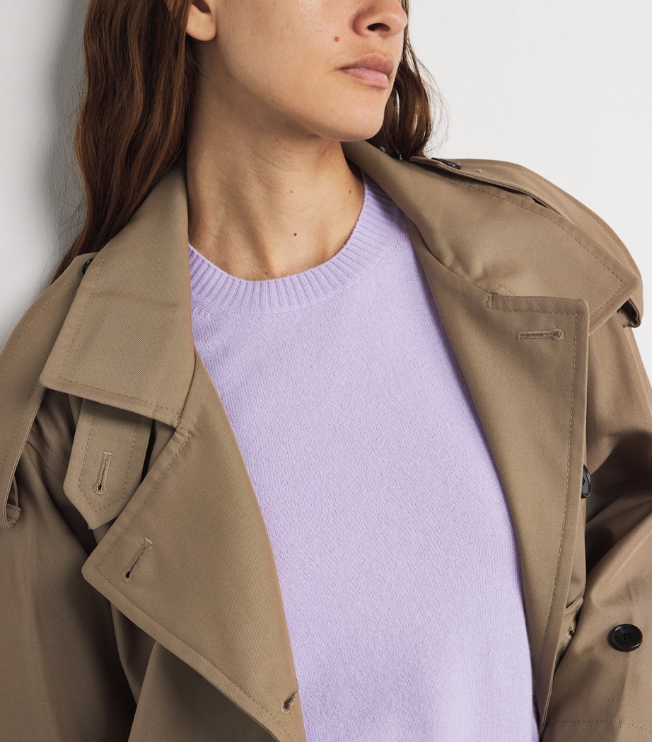 Cashmere Sweater 6819 LIGHT LILA Image 6